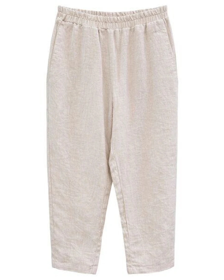 Mazine Hose Straight Leg Linen