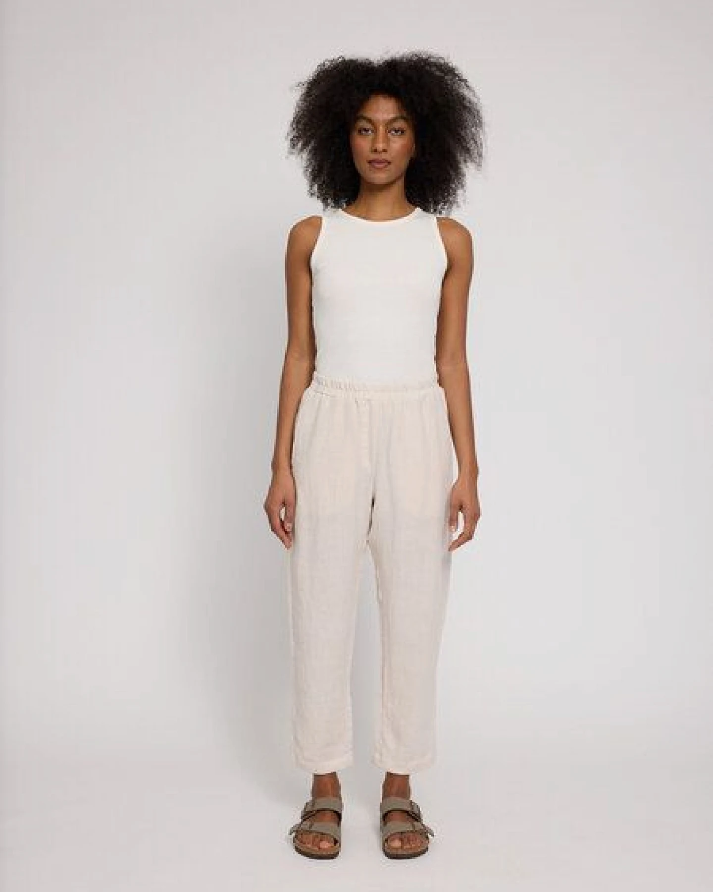 Mazine Hose Straight Leg Linen – Ansicht 4
