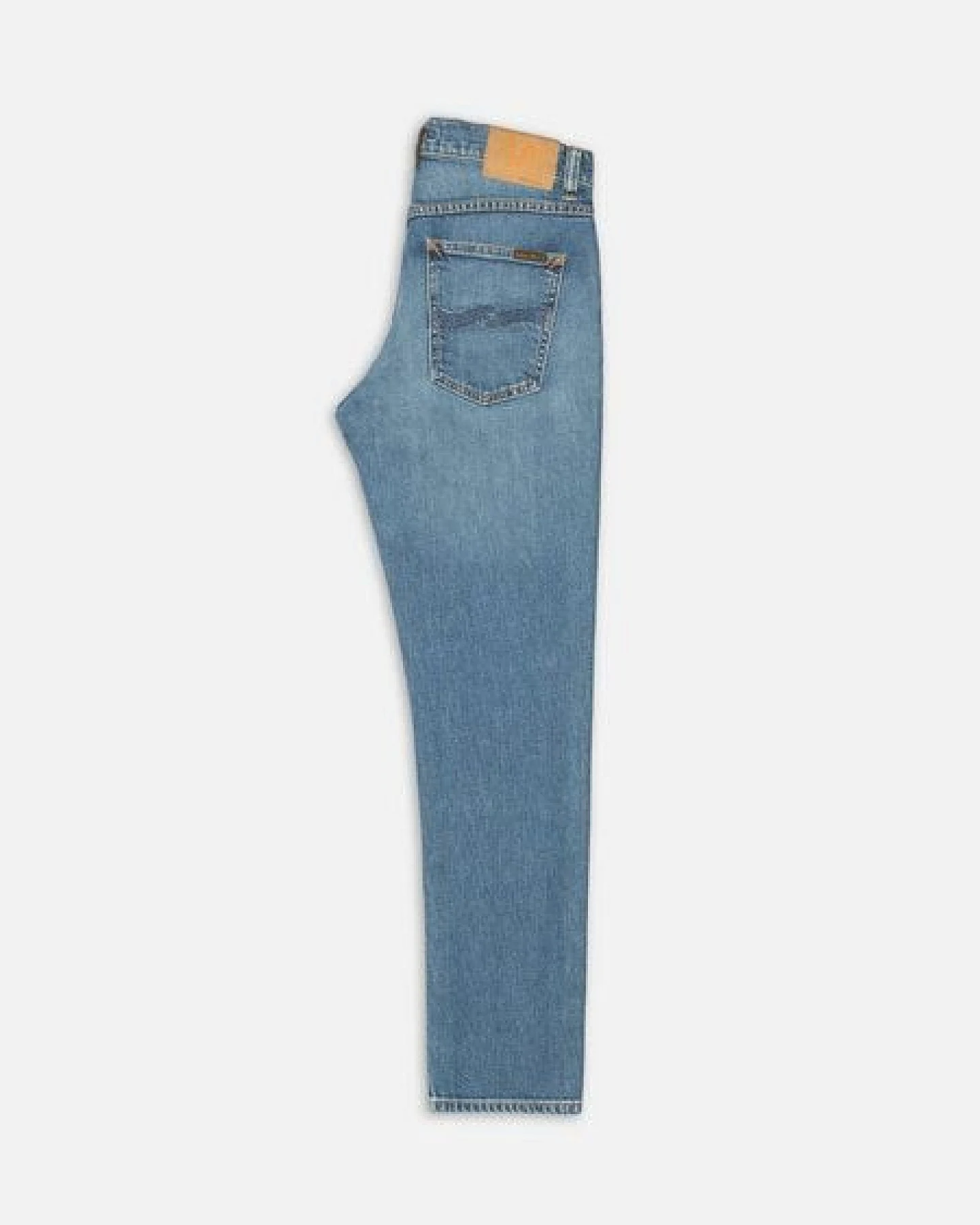 Nudie Jeans Solid Ollie - Blue Blur – Ansicht 2