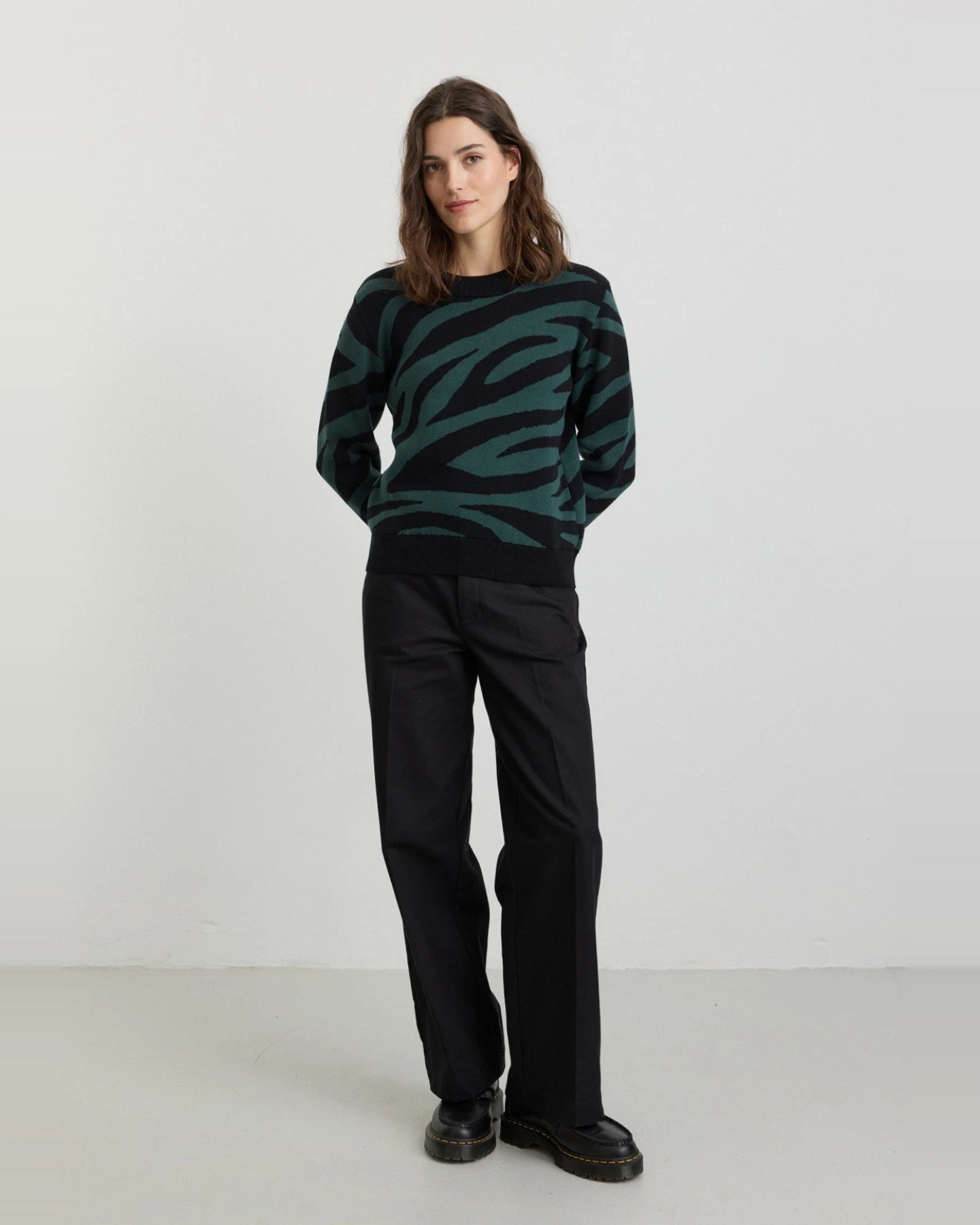 Strickpullover Pistia Zebra – Ansicht 2