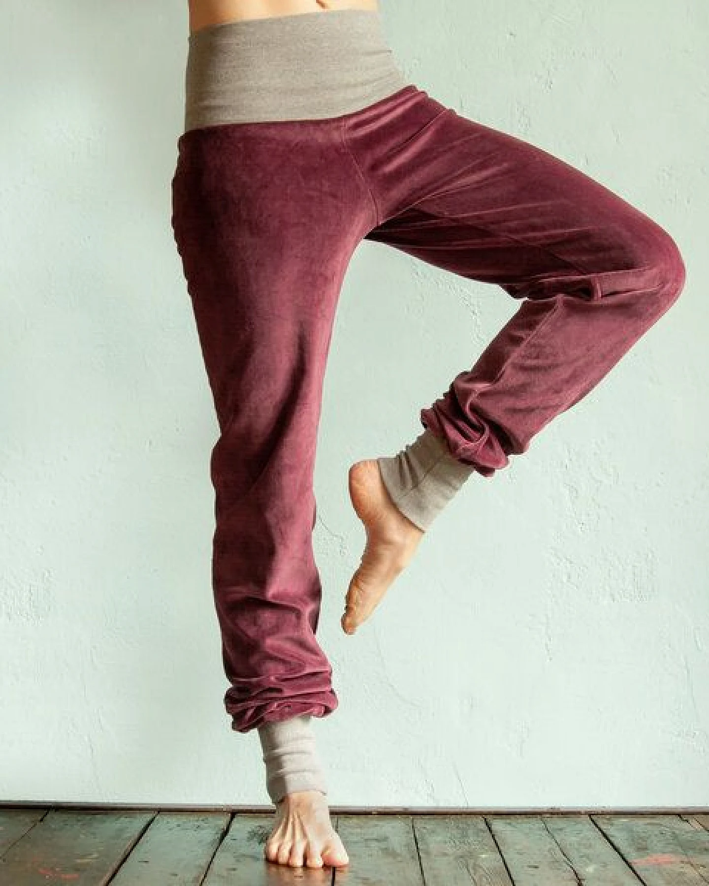 Cmig Bio Wohlfühl- und Yogahose aus Nicki – Ansicht 4