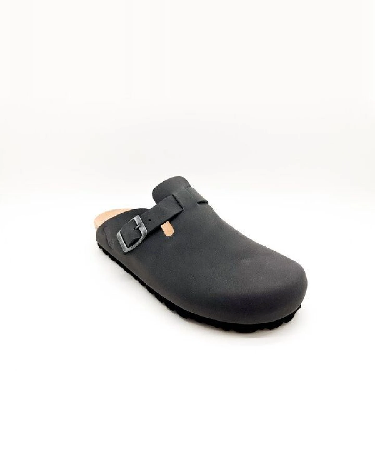 Vegane thies ® Eco Bio Clogs aus rec. PET mit Kork-Tieffussbett – Ansicht 3