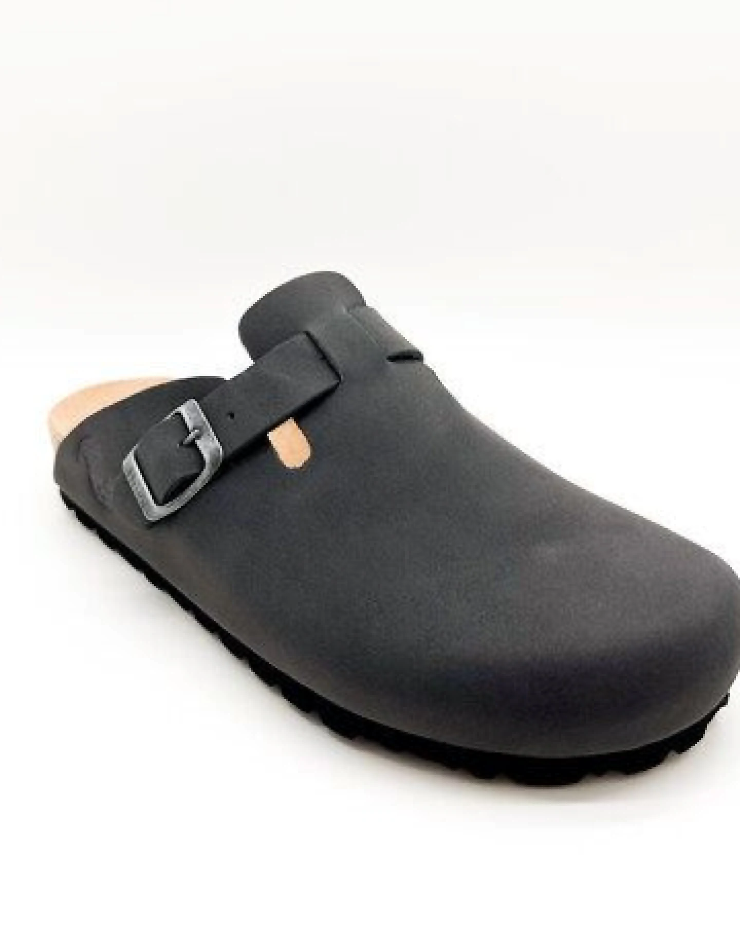 Vegane thies ® Eco Bio Clogs aus rec. PET mit Kork-Tieffussbett Men – Ansicht 3