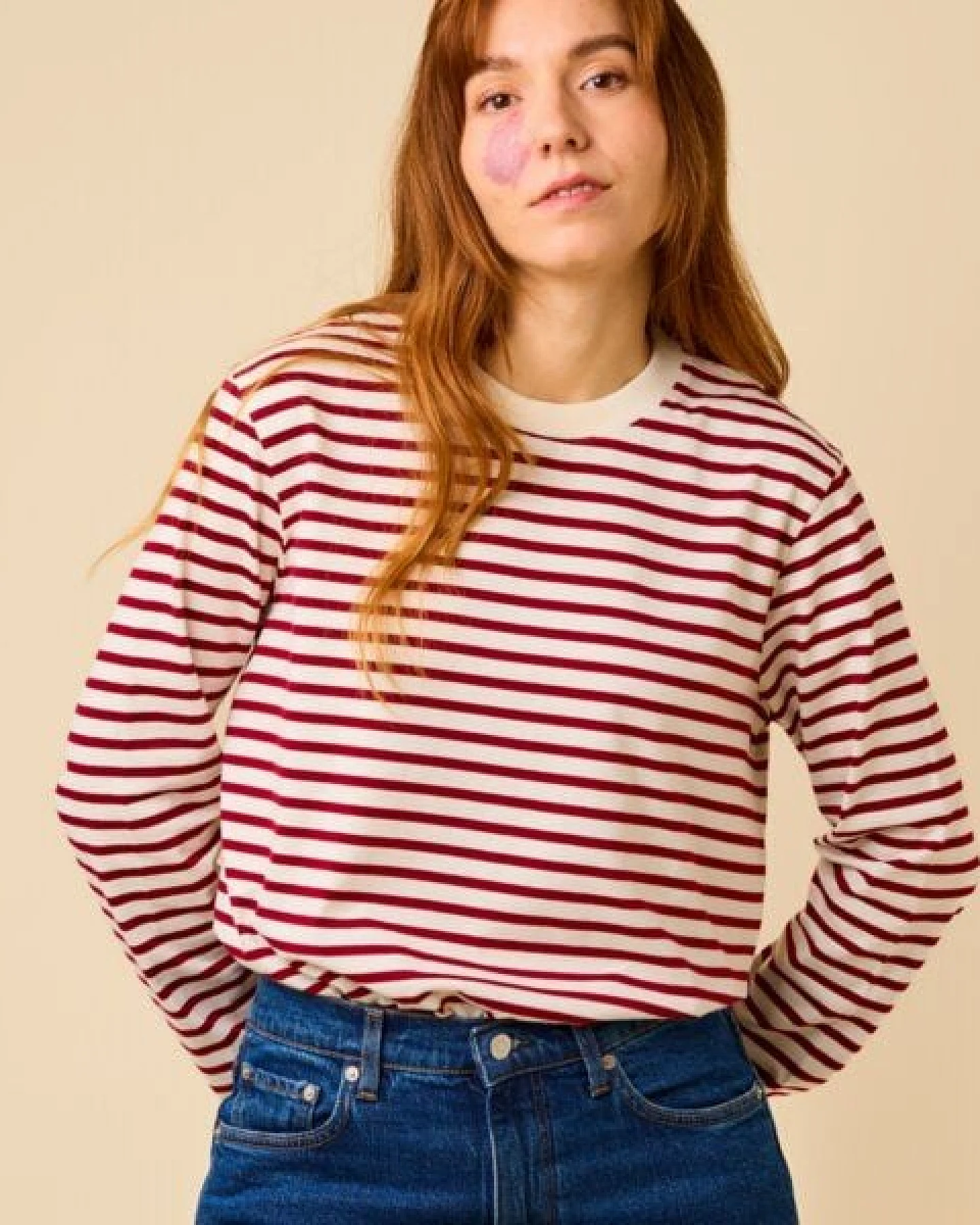 popeia Damen Langarmshirt aus Bio-Baumwolle – Ansicht 2