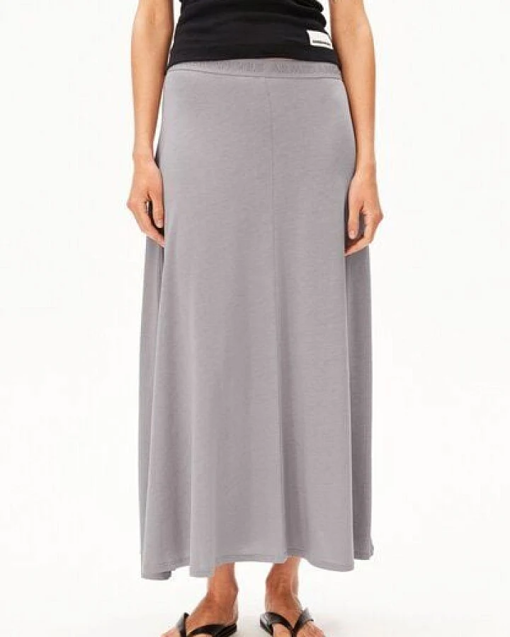 ARMEDANGELS ILENIAA LARAA MIDI Damen Jerseyrock aus TENCEL Lyocell Mix