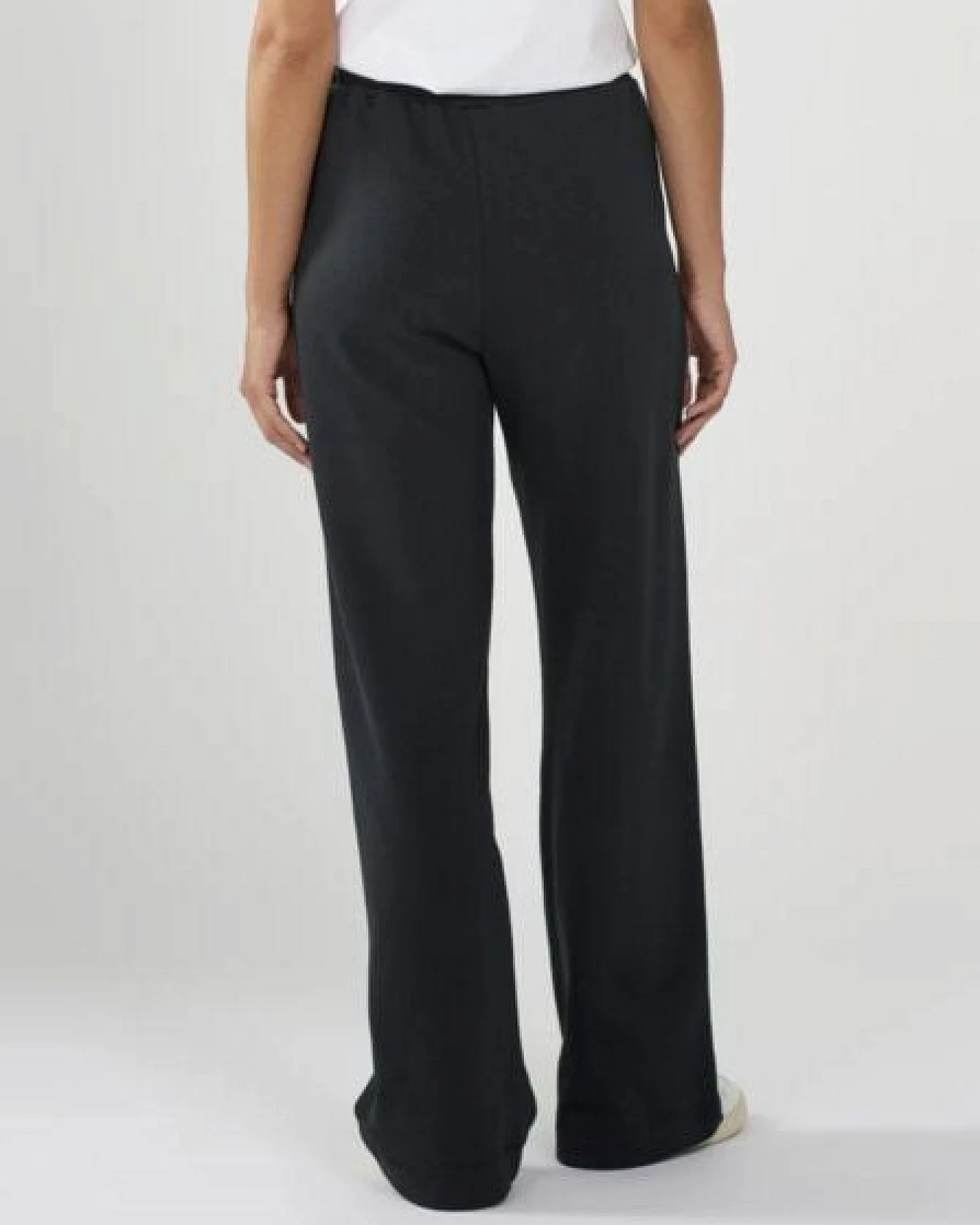KnowledgeCotton Apparel Damen Sweatpants "WIDE" aus Biobaumwolle - GOTS - VEGAN – Ansicht 2