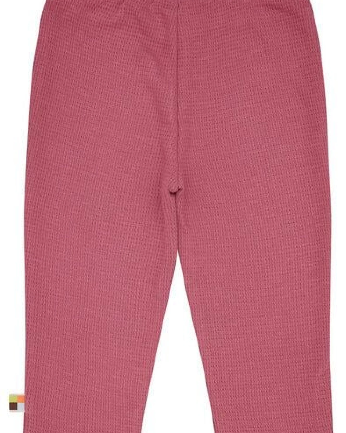 loud + proud Babys & Kinder Hose in Waffel-Optik, GOTS-zertifiziert – Ansicht 2