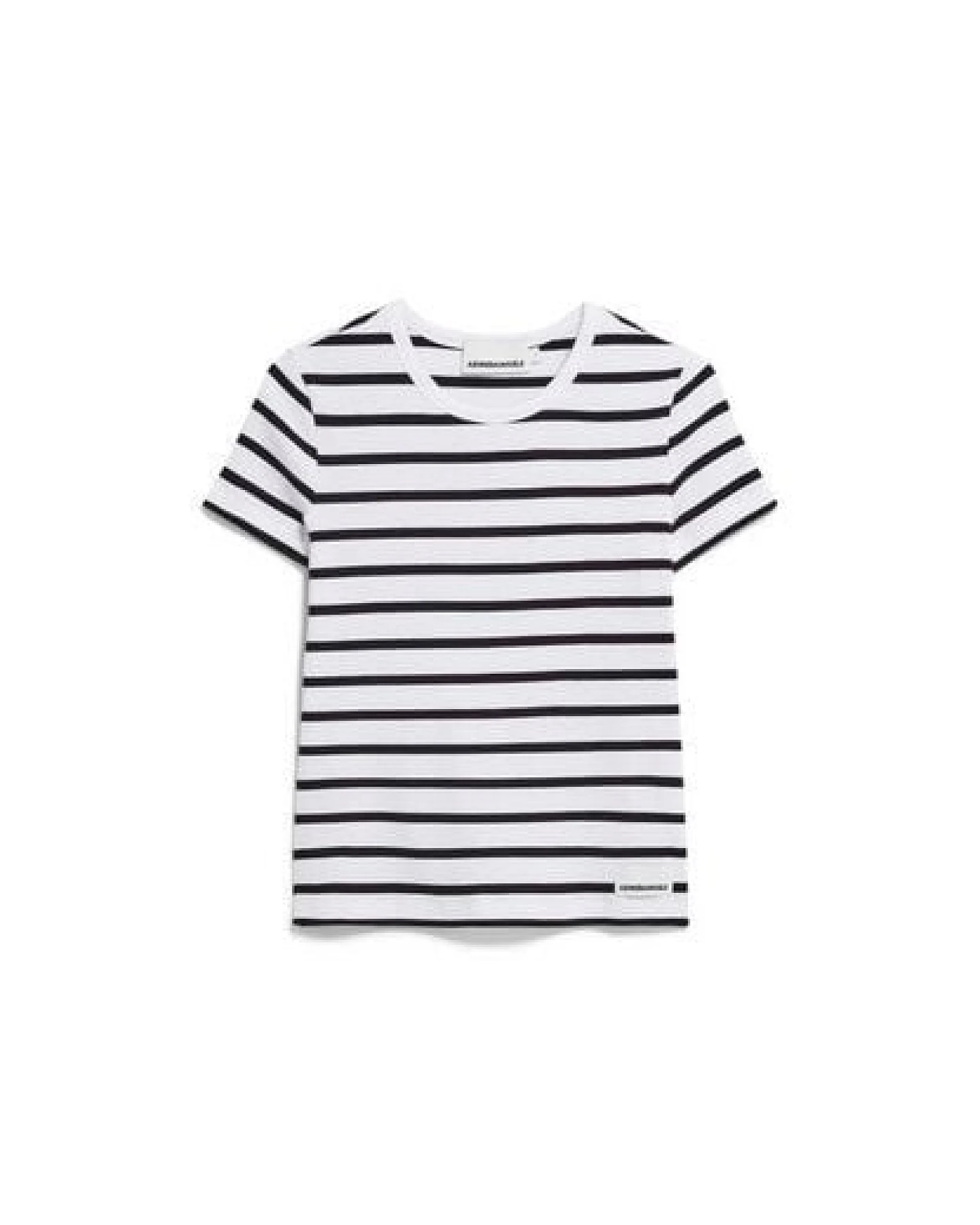 ARMEDANGELS KARDAA STRIPES Damen Ripp-T-Shirt aus Bio-Baumwoll Mix – Ansicht 4