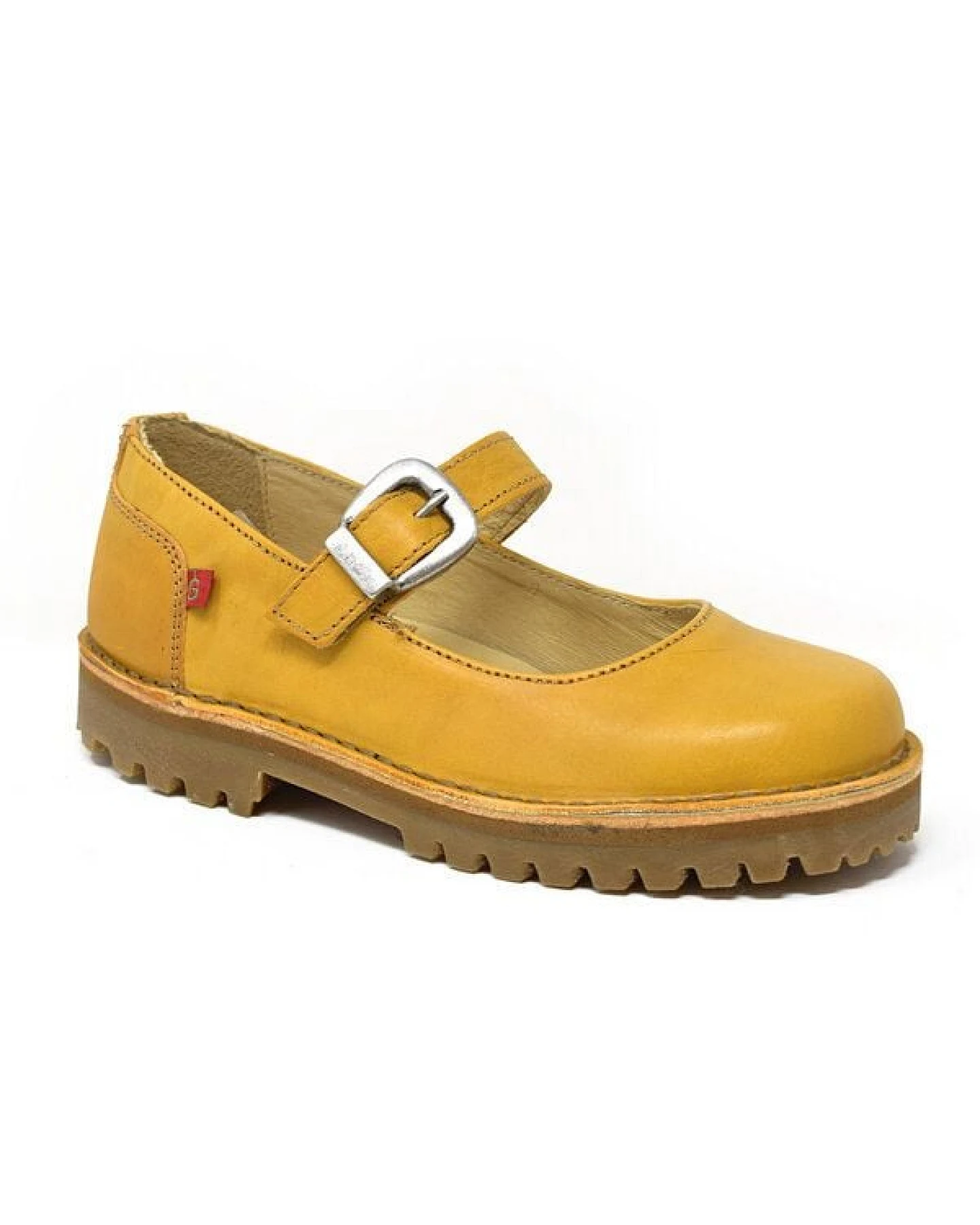 Grünbein Shoes Spangen-Ballerinas Vivienne lose Einlage gelb – Ansicht 3