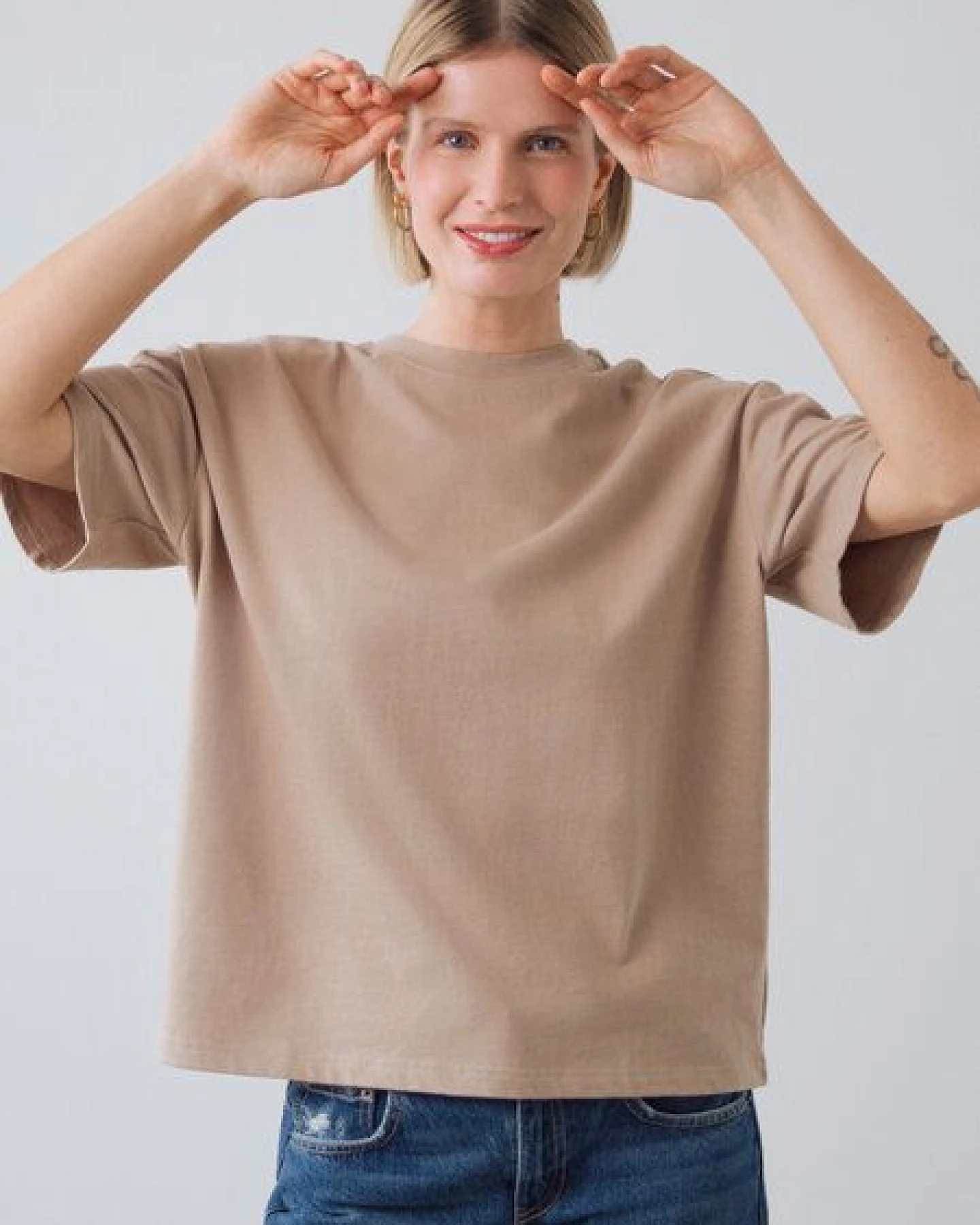 Honest Basics OG Shirt aus Bio- und recycelter Baumwolle – Ansicht 4