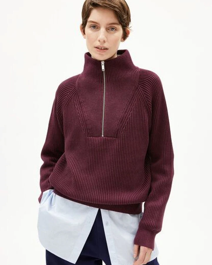 ARMEDANGELS RONYIAAS GMT DYE Damen Pullover aus Bio-Baumwolle
