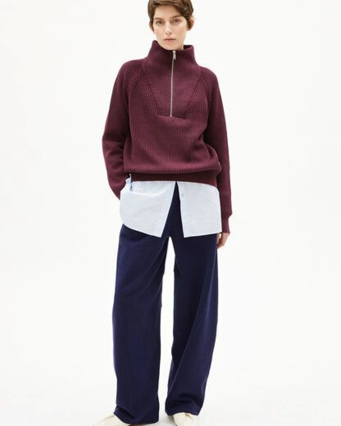 ARMEDANGELS RONYIAAS GMT DYE Damen Pullover aus Bio-Baumwolle – Ansicht 4