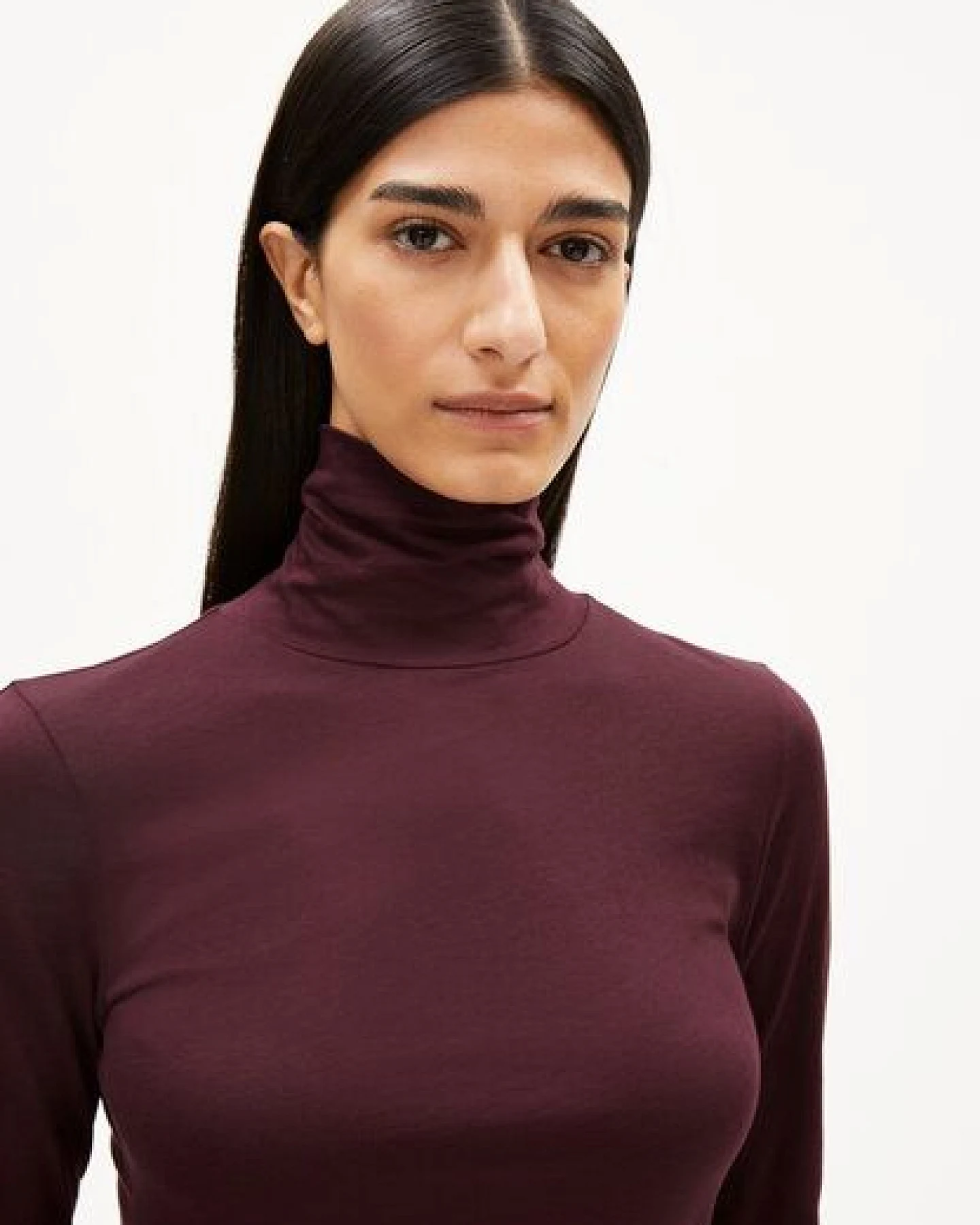 ARMEDANGELS GRAZILIANAA SOFT Damen Longsleeve aus Bio-Baumwolle – Ansicht 3