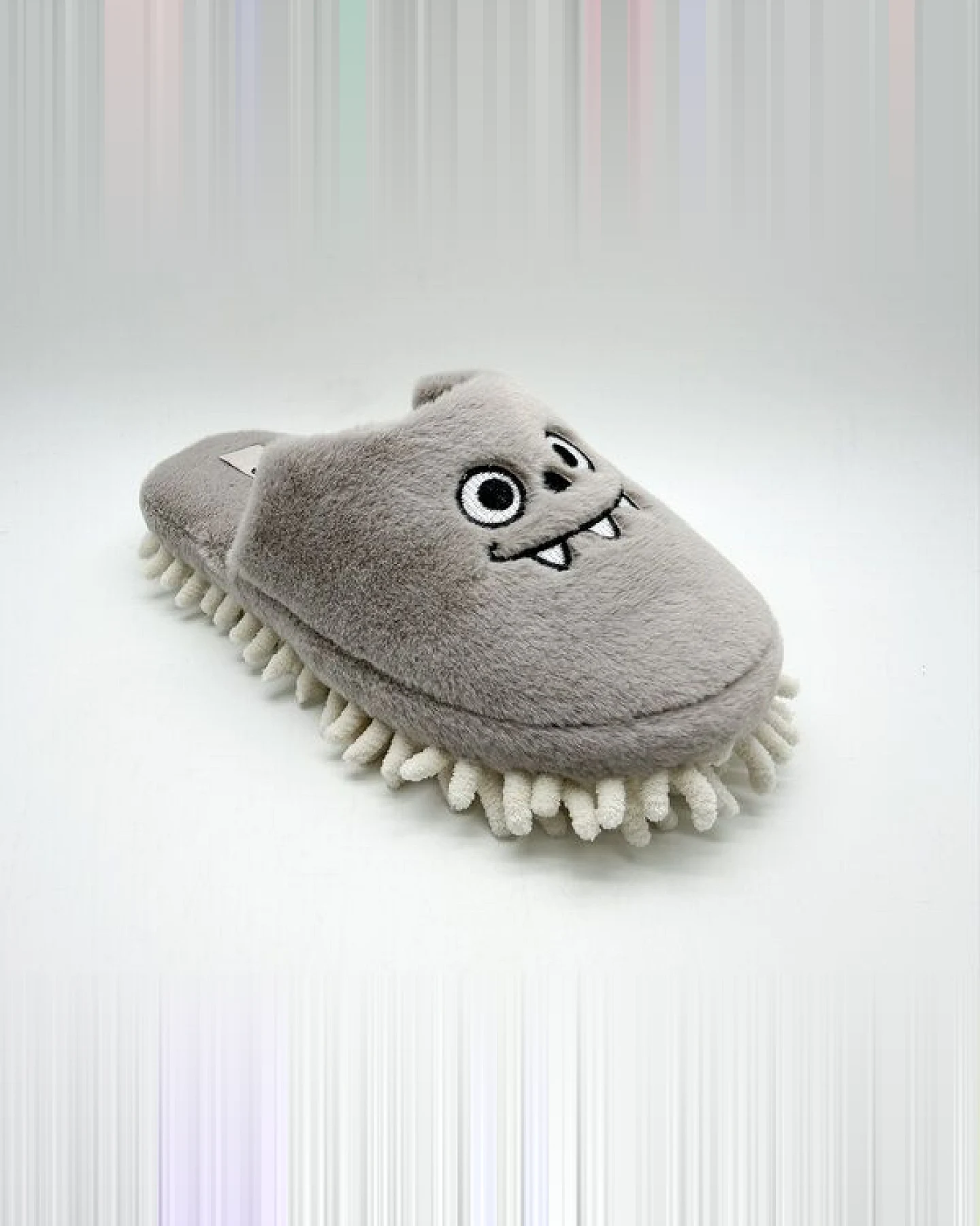 Veganer "thies ® Eco Monstimop Slipper" aus kuscheligem recyceltem PES – Ansicht 4