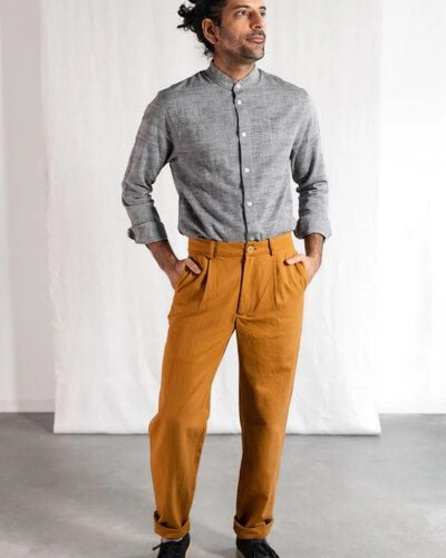 Jyoti - Fair Works Baumwoll Hose Sameer Curry – Ansicht 4
