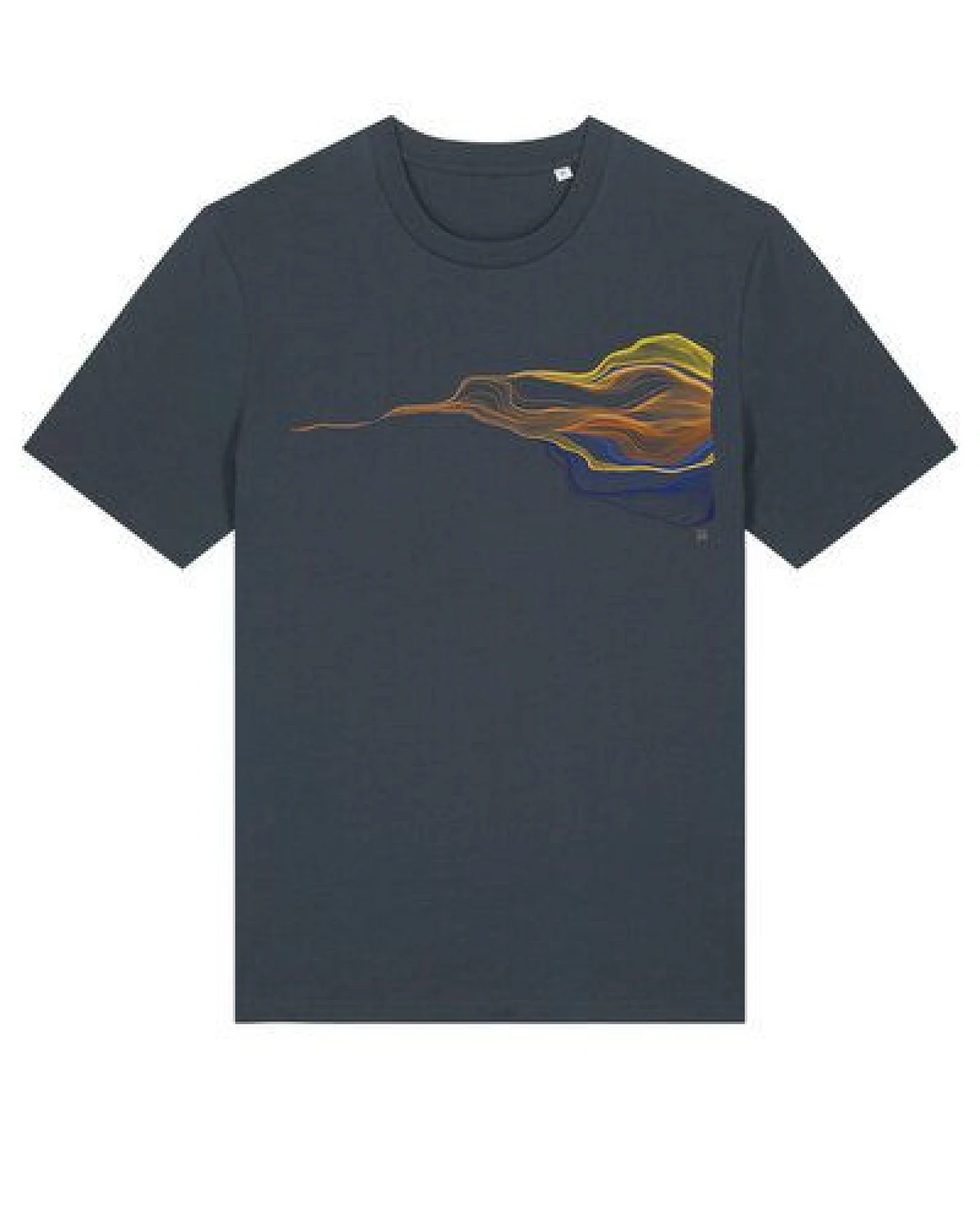 Kultgut Artdesign- Biofair- T-Shirt mit Motiv / FADED – Ansicht 3