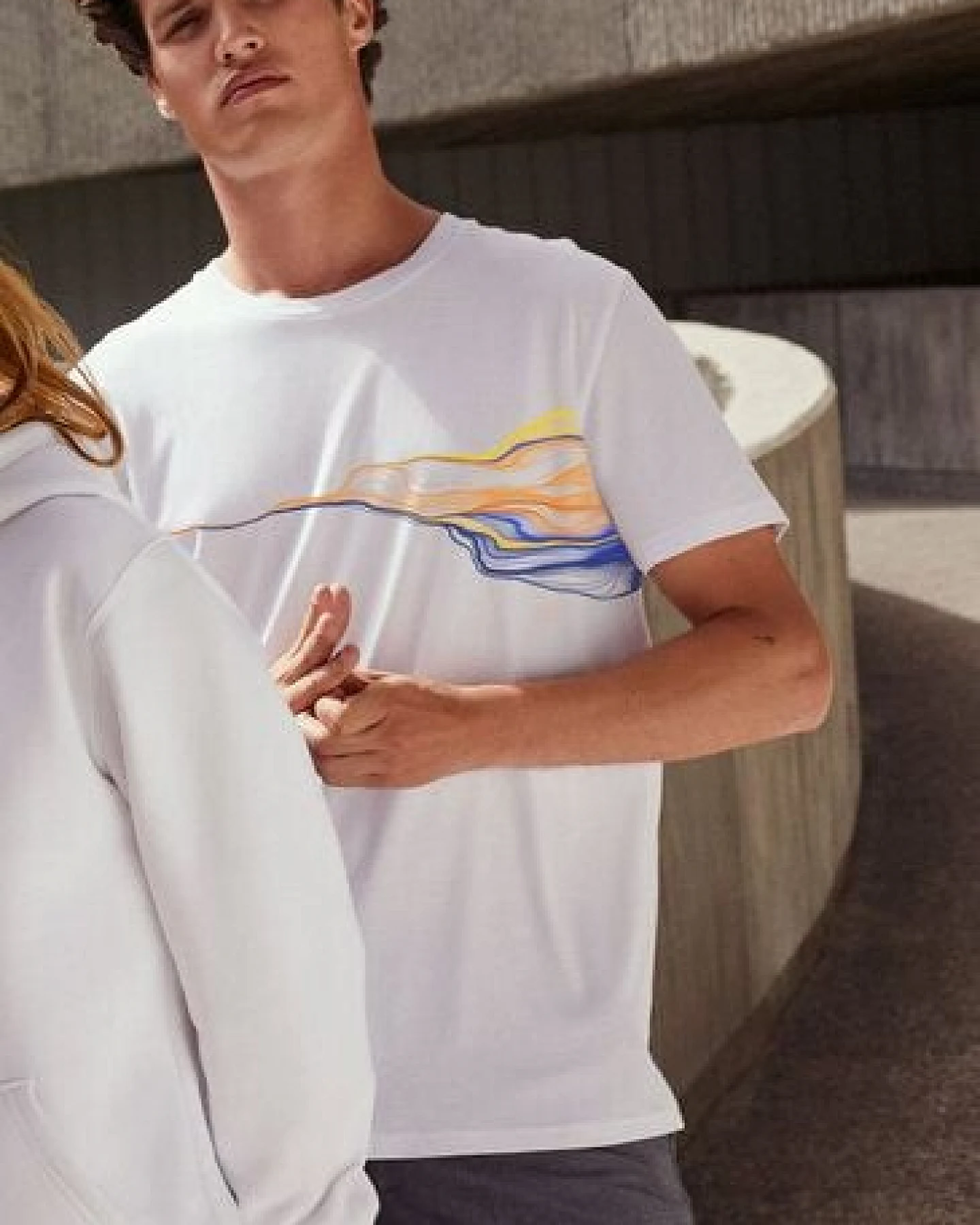 Kultgut Artdesign- Biofair- T-Shirt mit Motiv / FADED – Ansicht 2