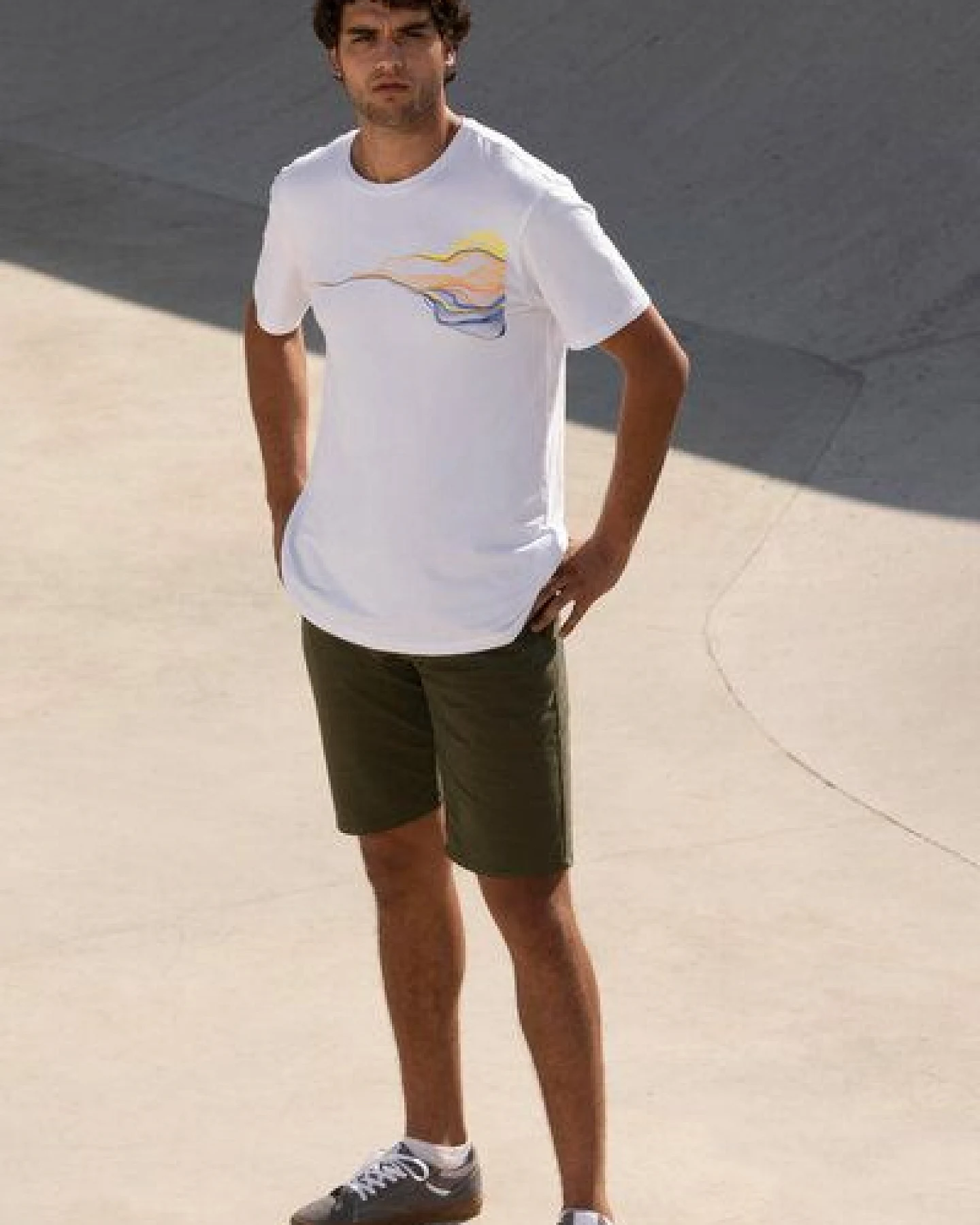 Kultgut Artdesign- Biofair- T-Shirt mit Motiv / FADED – Ansicht 3