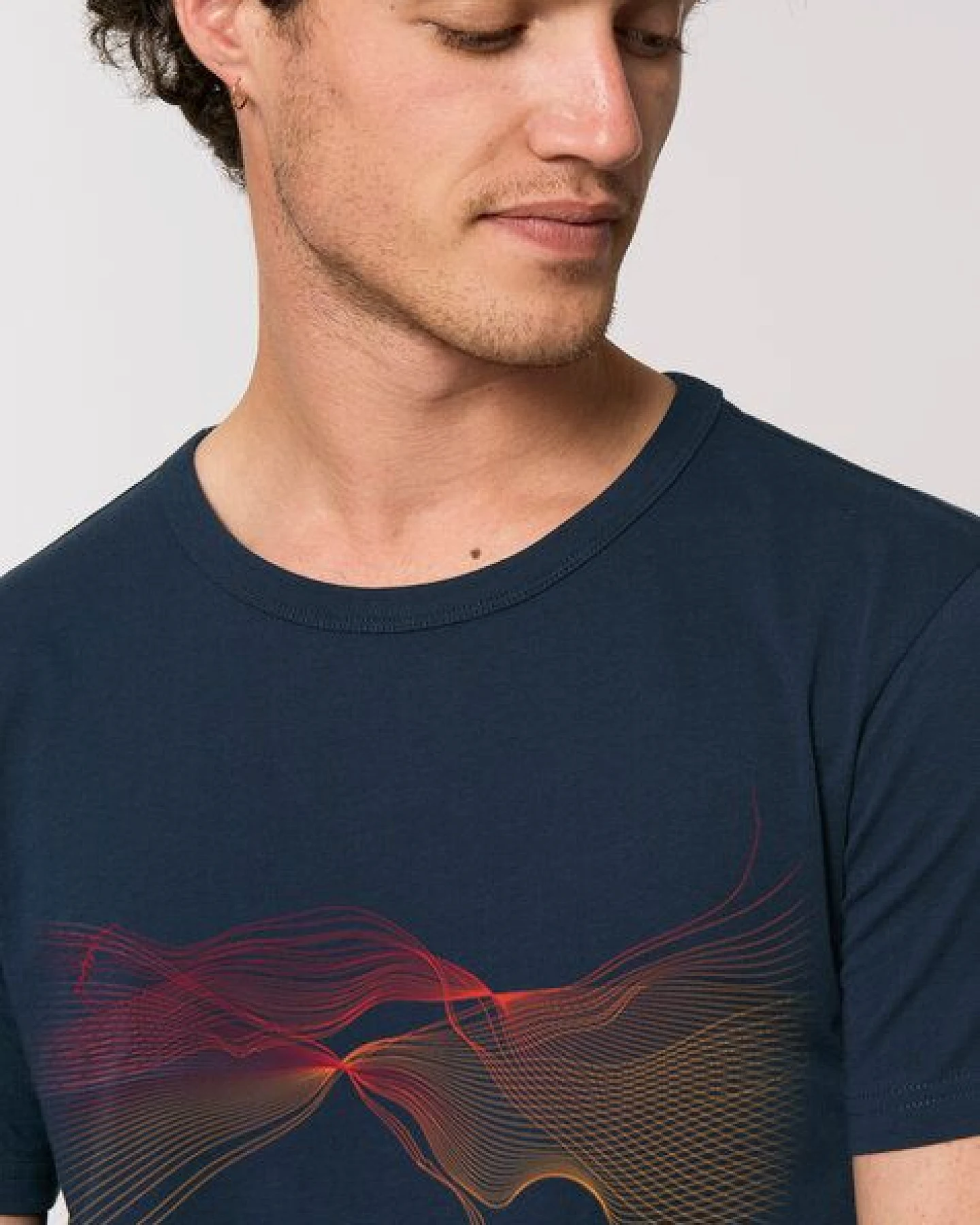 Kultgut Artdesign- Light Oversize Biofair T-Shirt / Faded Love – Ansicht 3