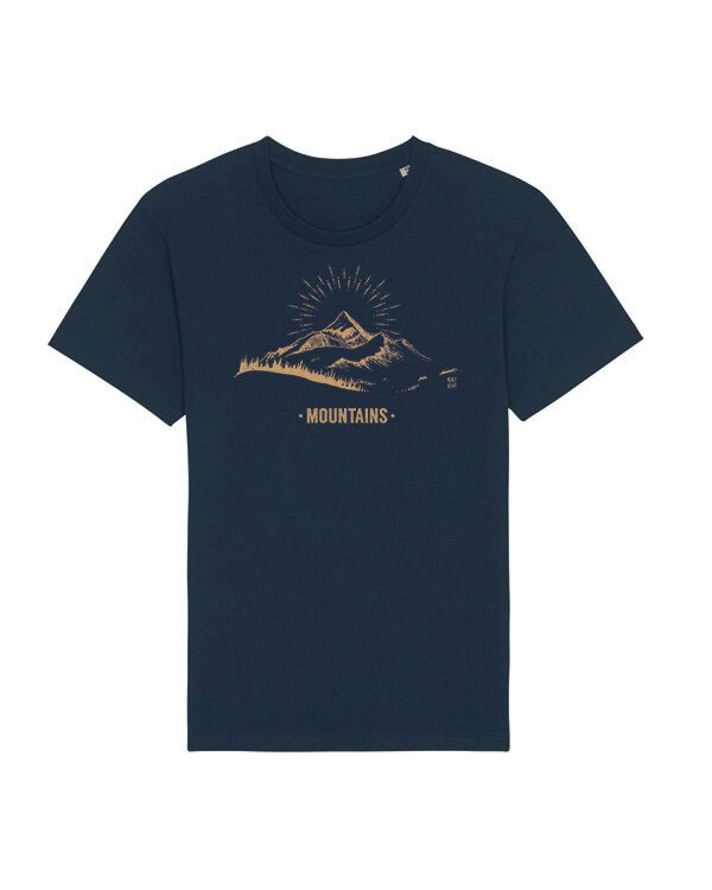 Kultgut Artdesign - Unisex -Shirt- Biofair / Mountains – Ansicht 2