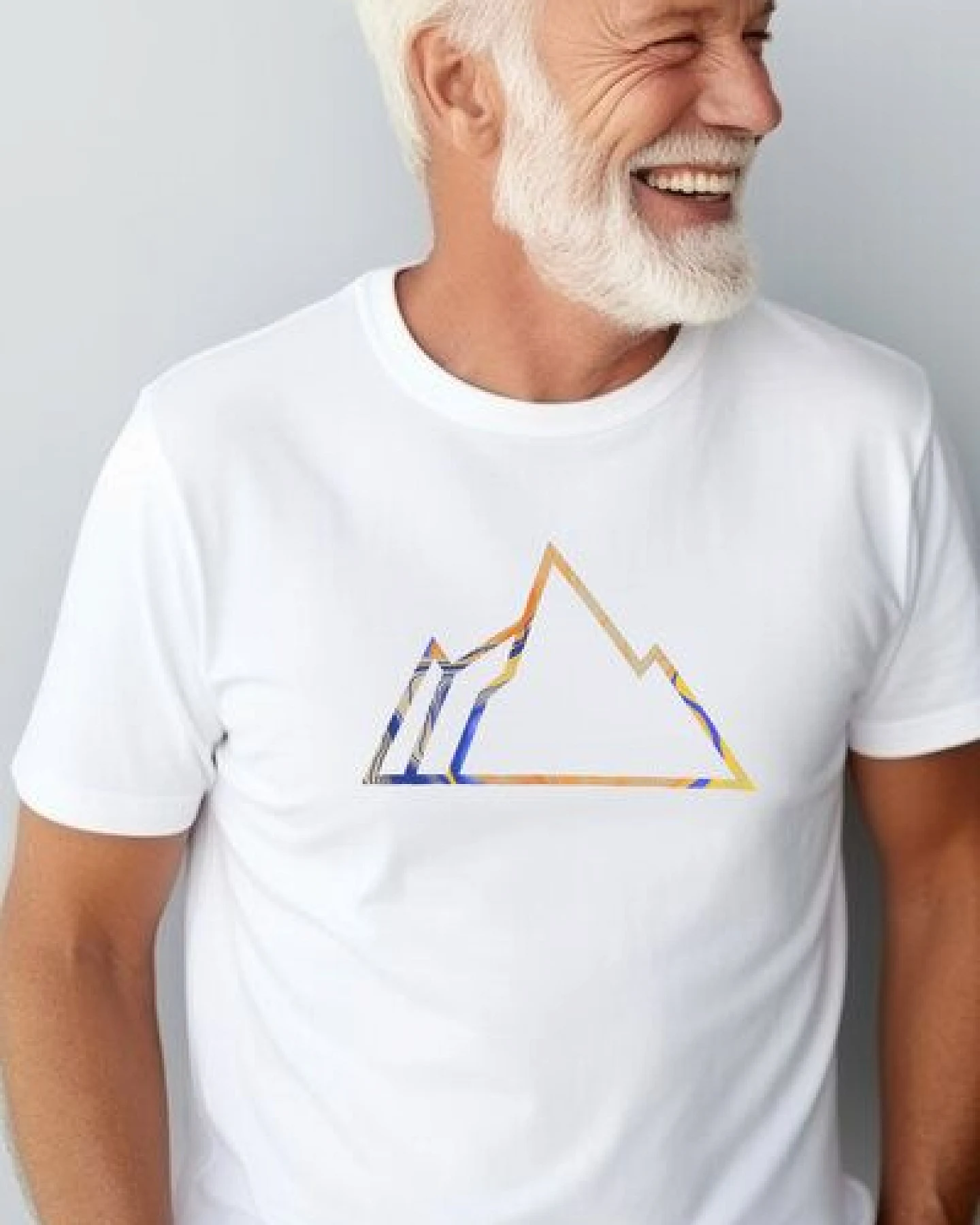 Kultgut Biofair - Shirt / COLORFUL MOUNTAIN – Ansicht 3