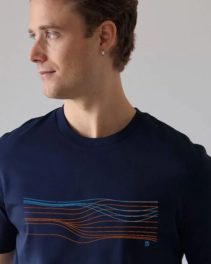 Kultgut Unisex Shirt - Reine Biobaumwolle & Faire Herstellung / Sunset