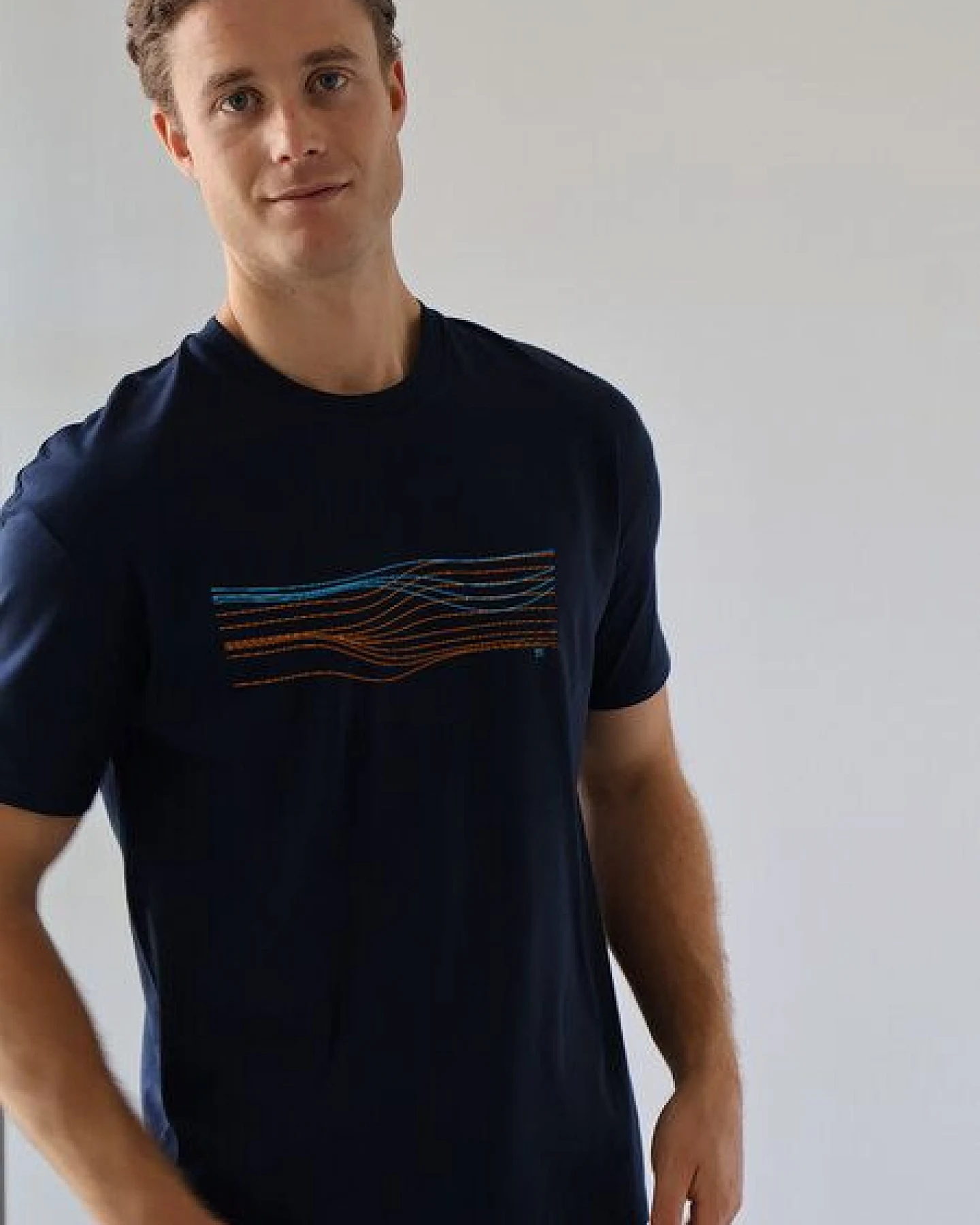 Kultgut Unisex Shirt - Reine Biobaumwolle & Faire Herstellung / Sunset – Ansicht 3