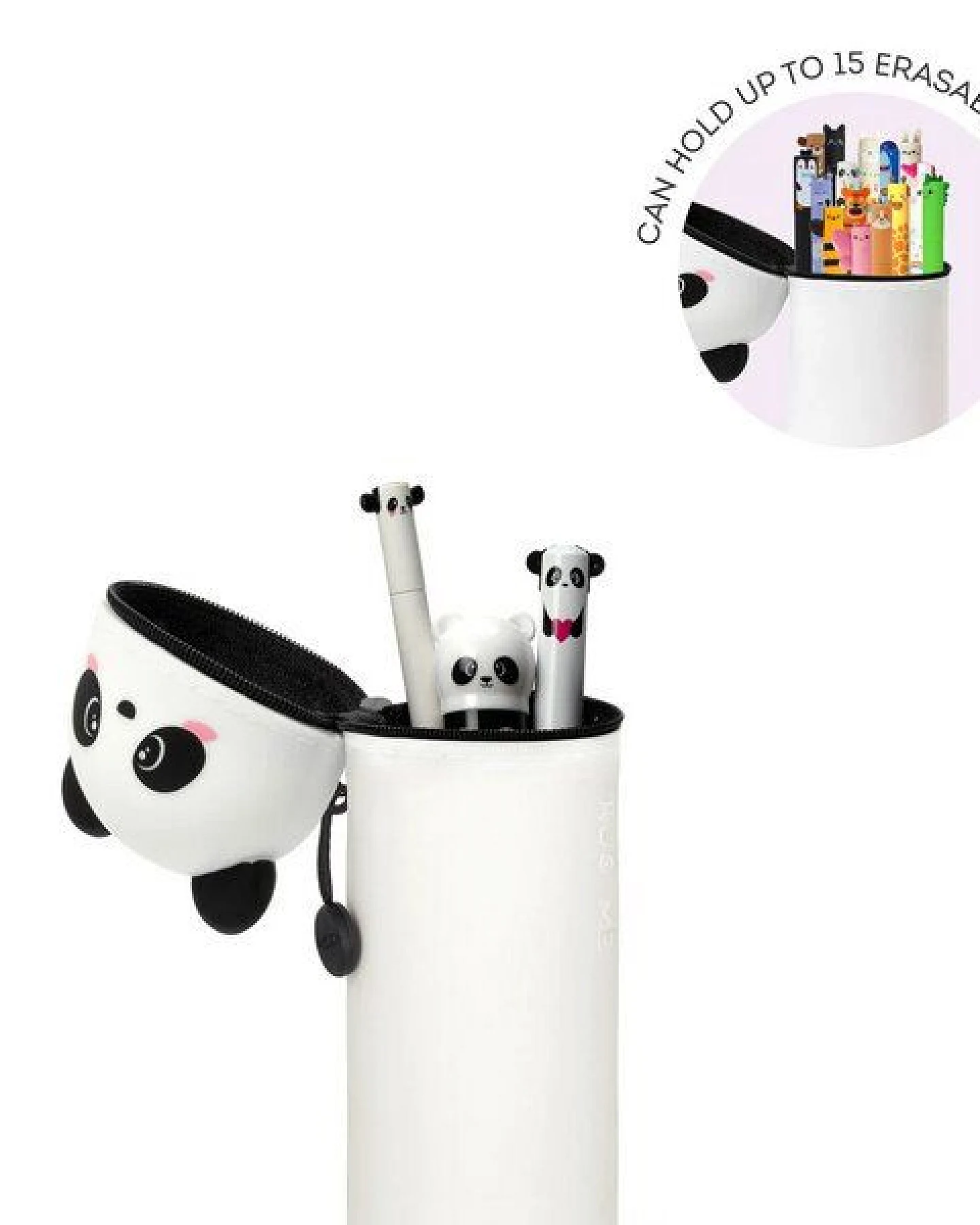 Legami 2-in-1-Federmäppchen aus Silikon – Ansicht 4