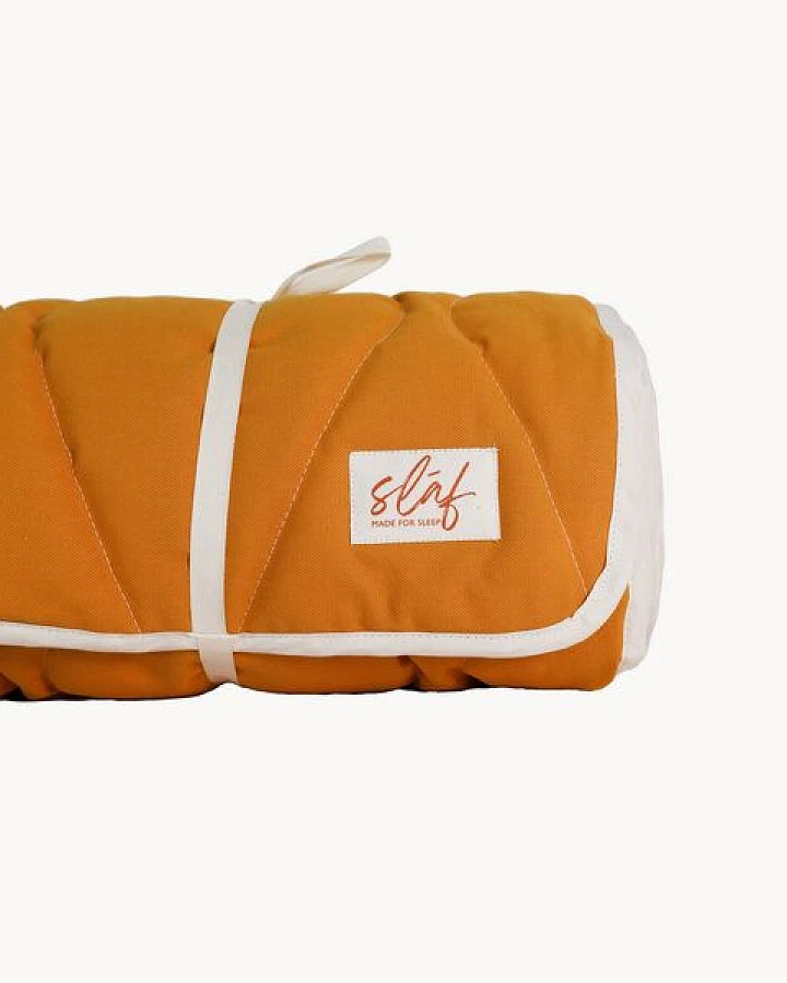 Slāf Lyocell Yogamatte 75x200 mit Bändchen BIO