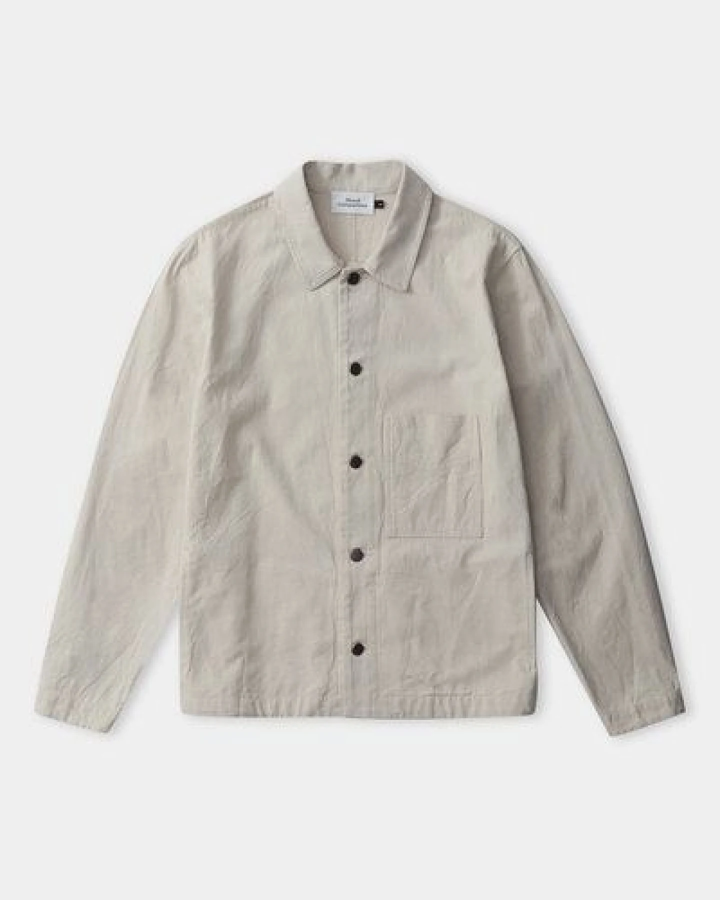 About Companions Lässige Jacke ASIR aus festem 230g Bio-Baumwoll-Canvas. – Ansicht 2