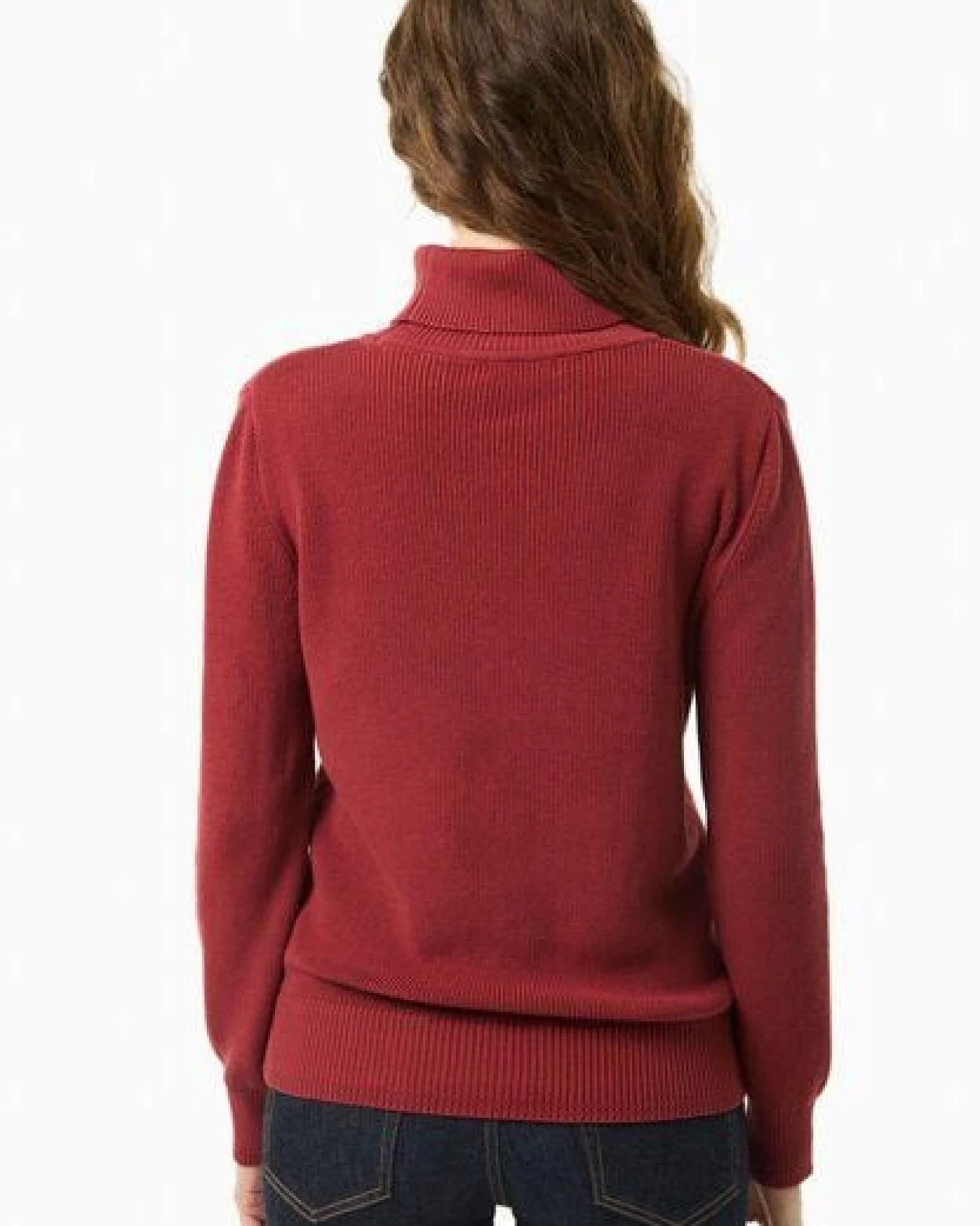 ORGANICATION Rollkragenpullover aus Bio-Baumwolle – Ansicht 4