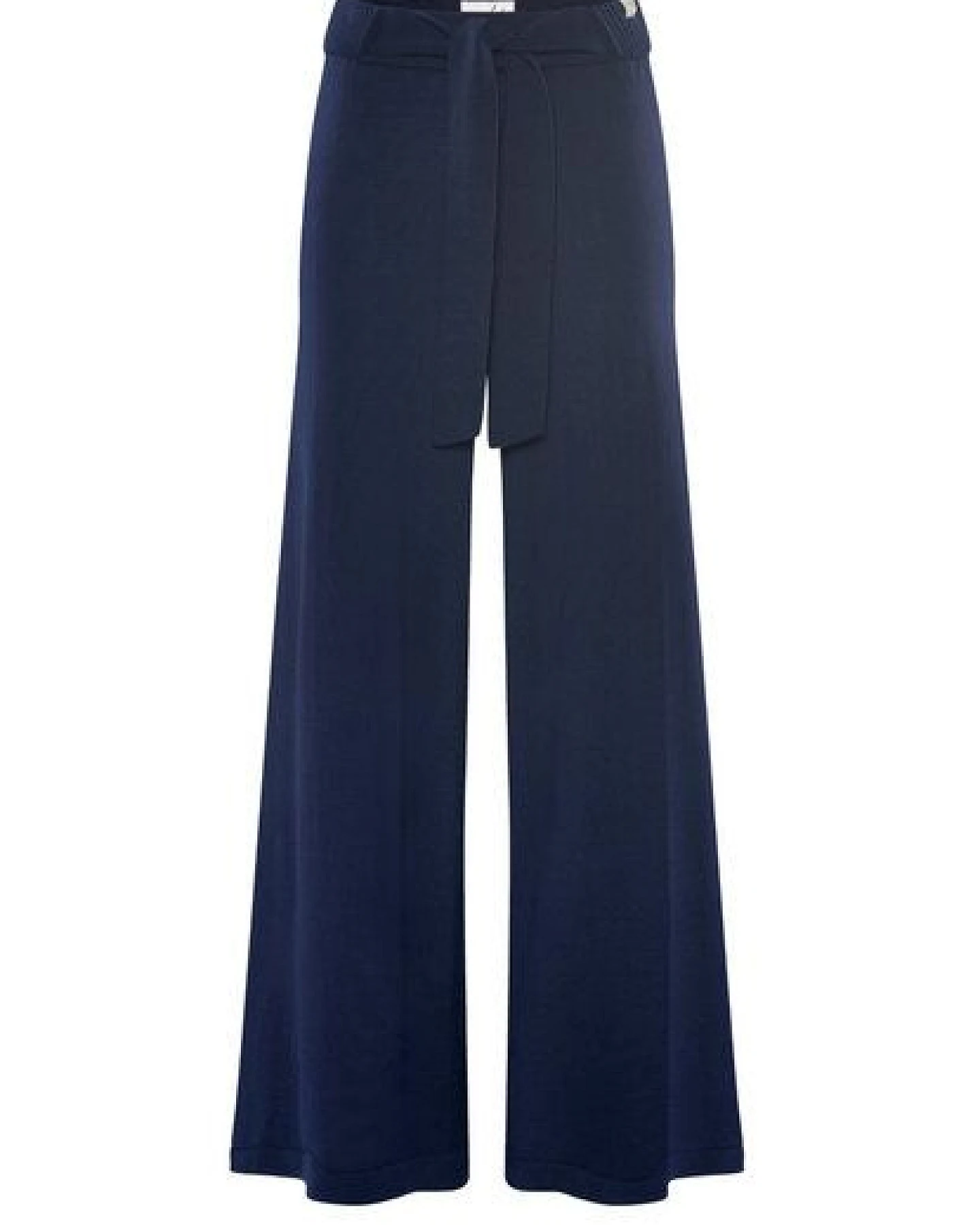 YOU LOOK PERFECT 100% Merino weite Strickhose mit Schleife "Bailey" – Ansicht 4