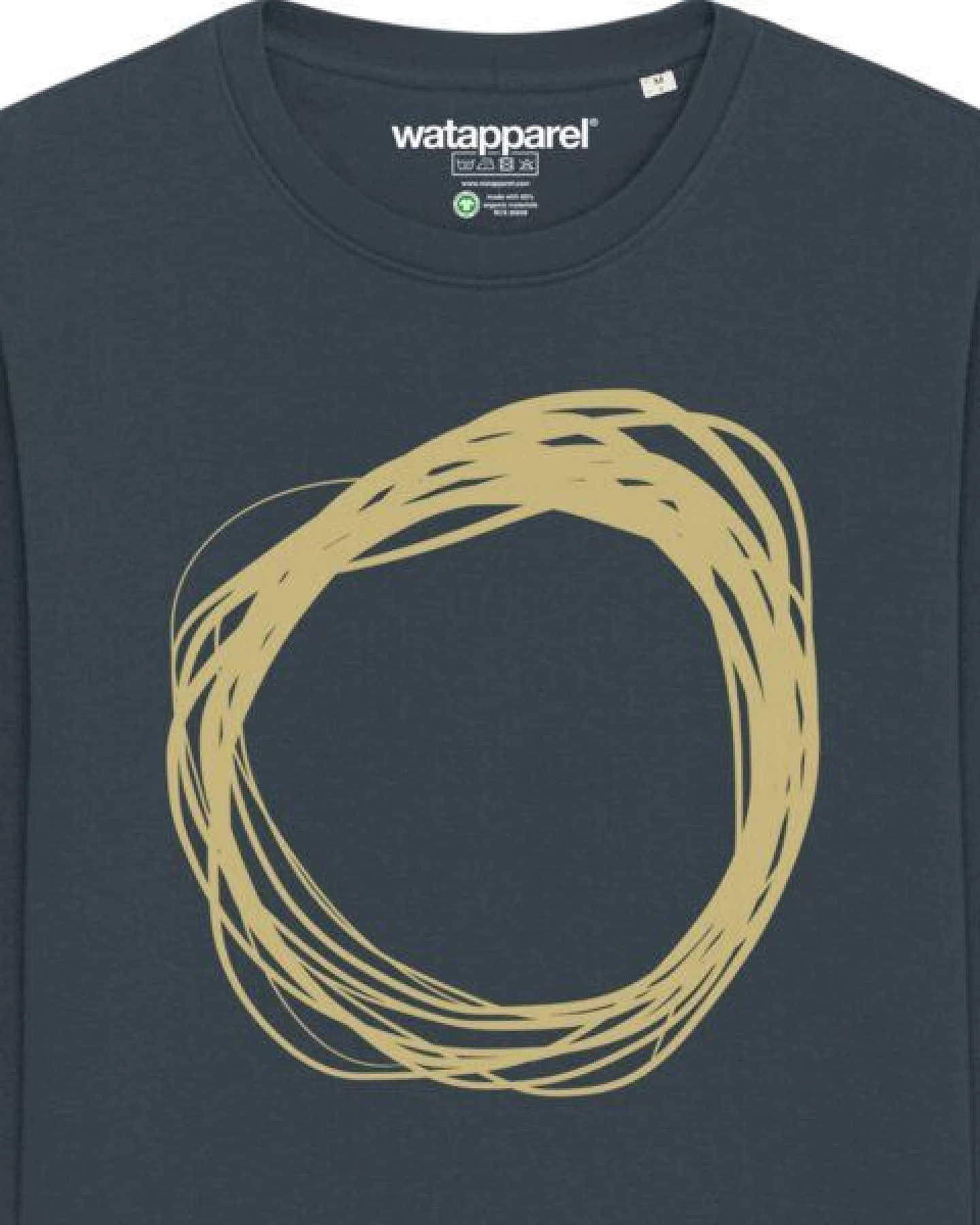 watapparel Sweatshirt Unisex Kreis – Ansicht 3