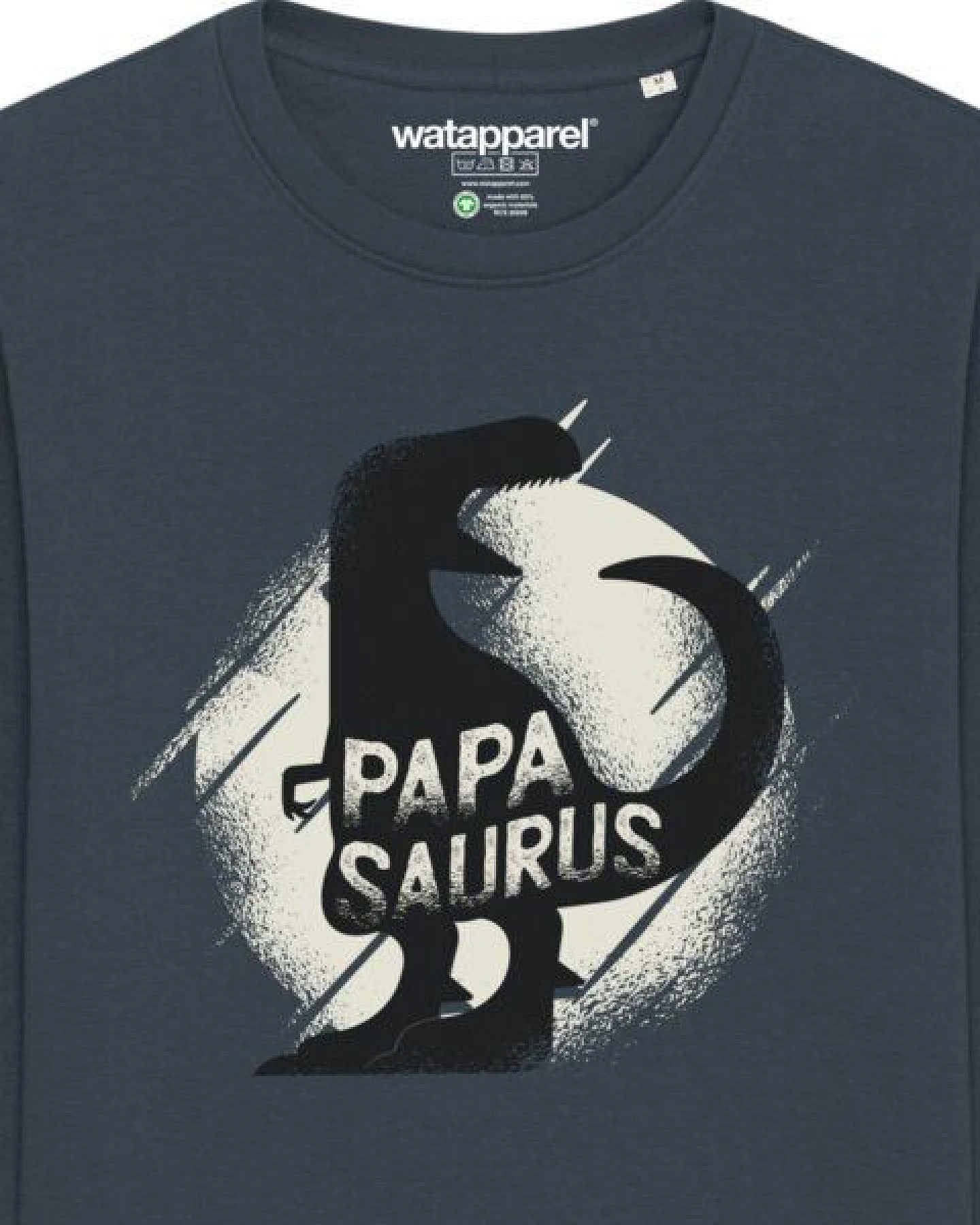 watapparel Sweatshirt Unisex Papasaurus – Ansicht 3