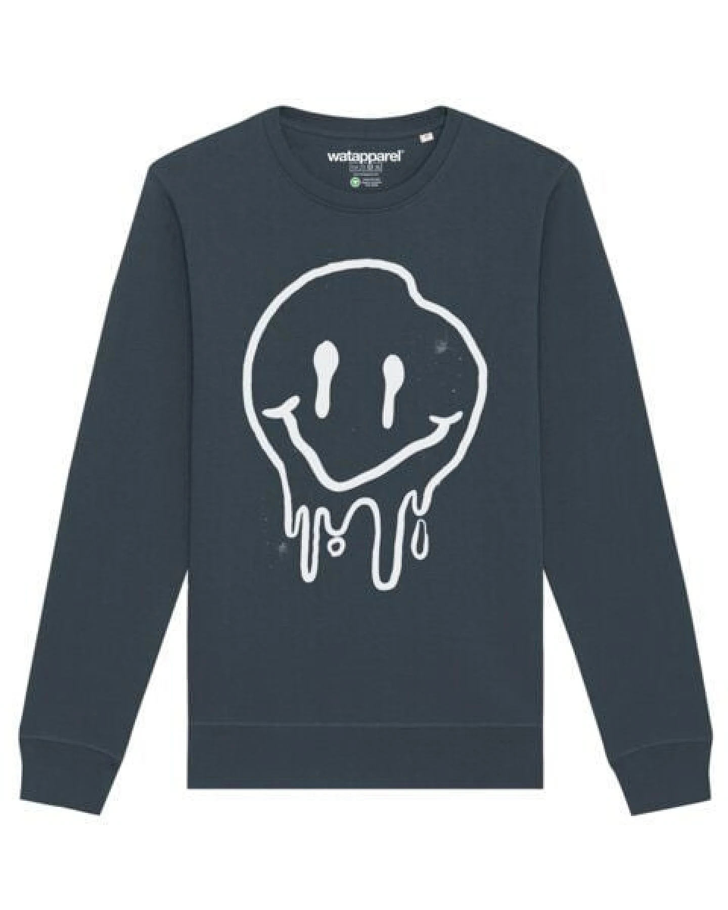 watapparel Sweatshirt Unisex Smiley – Ansicht 2