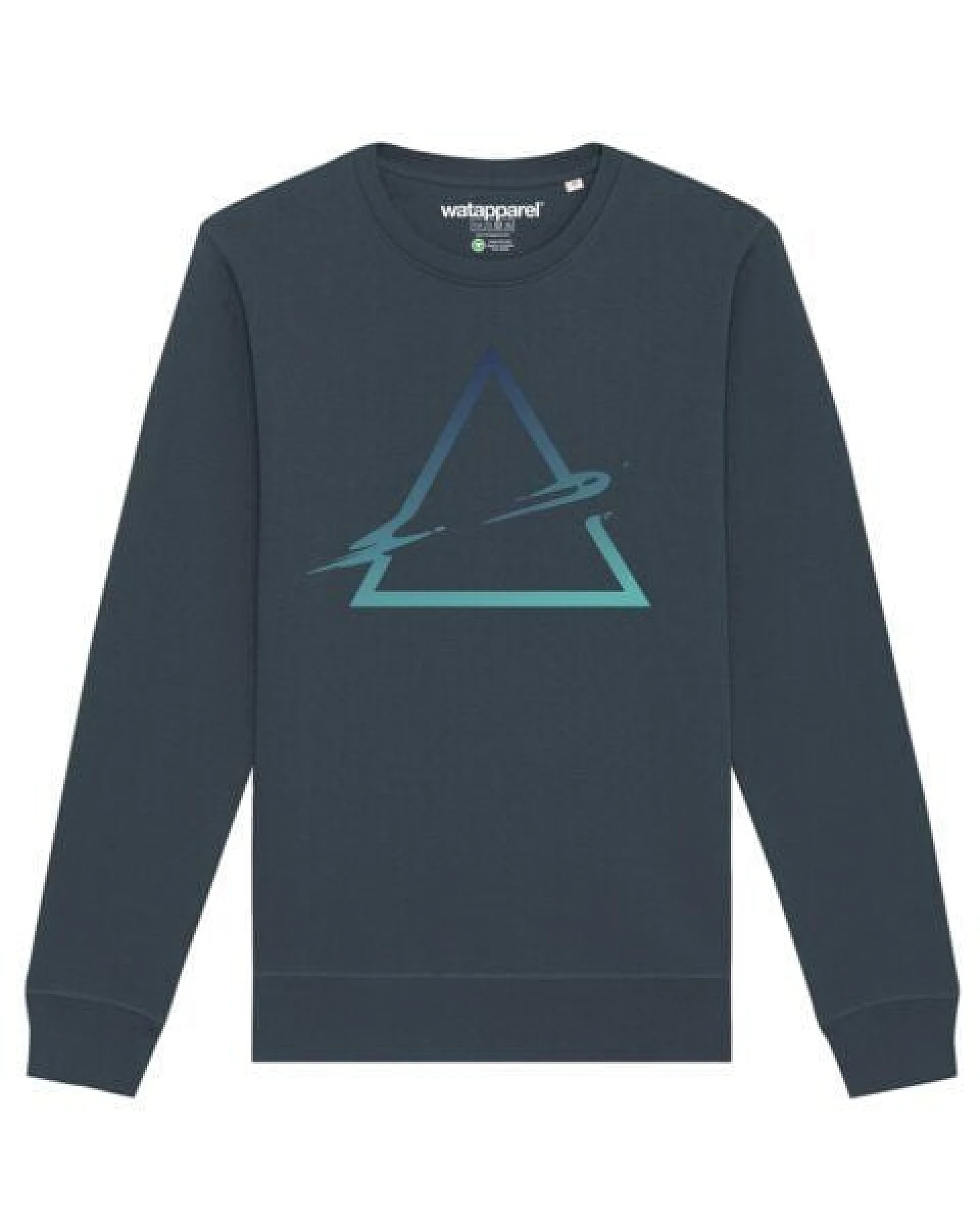 watapparel Sweatshirt Unisex Triangle – Ansicht 2