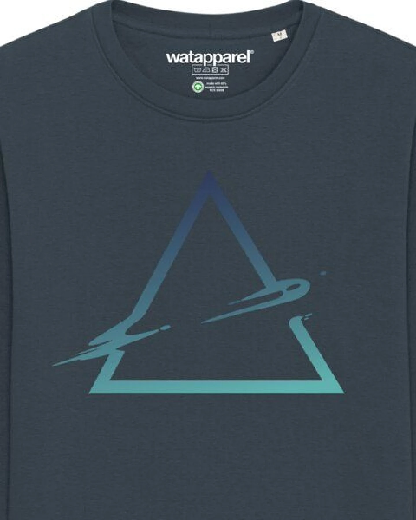 watapparel Sweatshirt Unisex Triangle – Ansicht 3