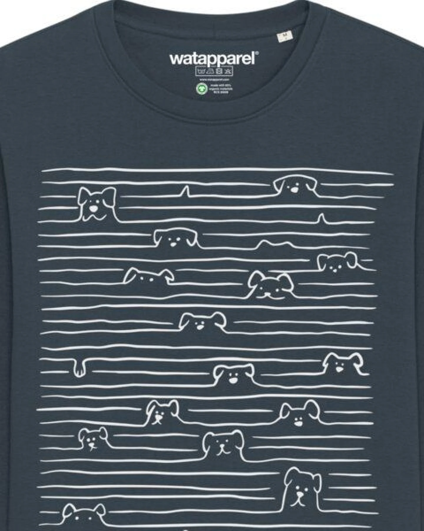 watapparel Sweatshirt Unisex Doodle Dogs – Ansicht 3