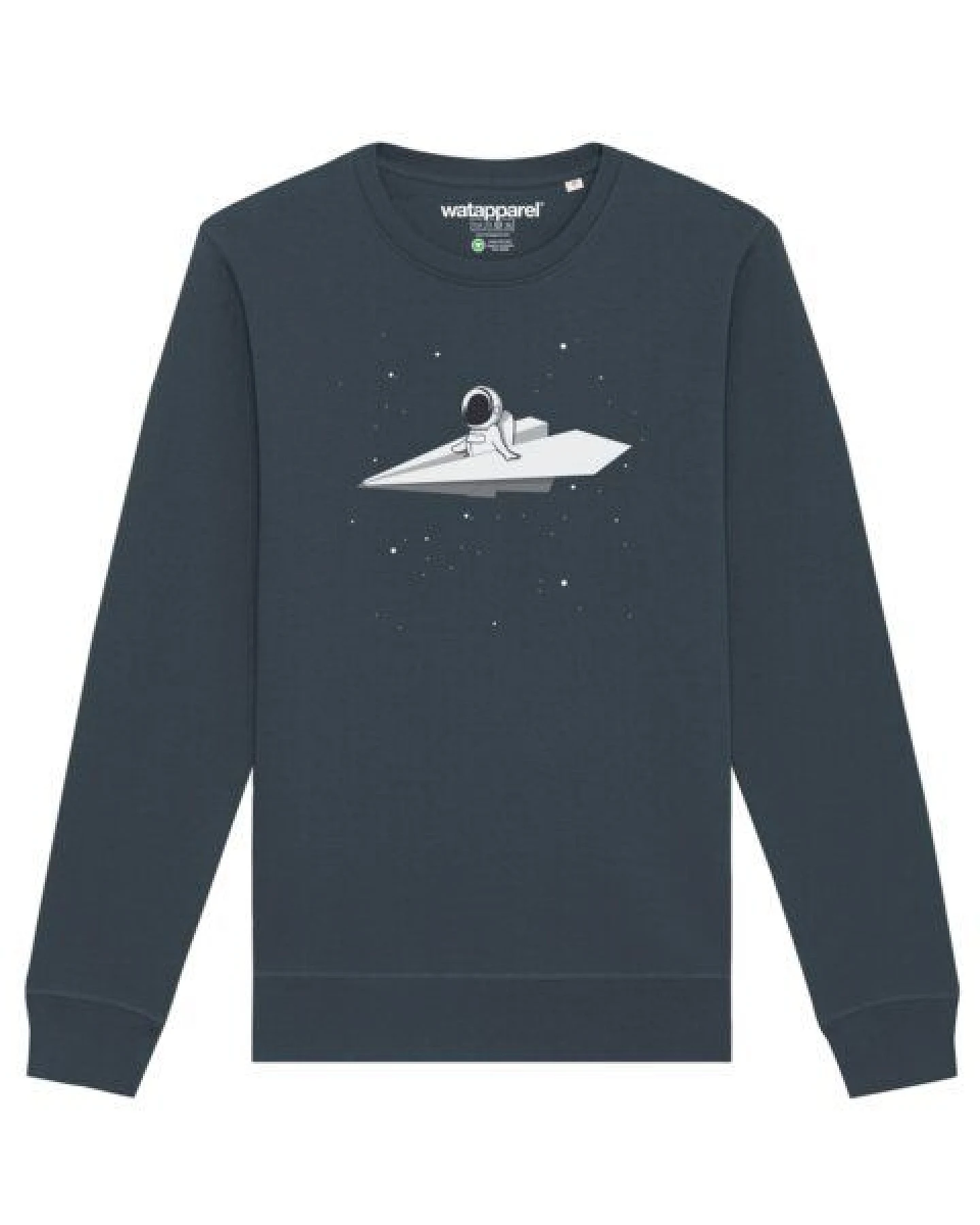 watapparel Sweatshirt Unisex Fly me to the moon – Ansicht 2