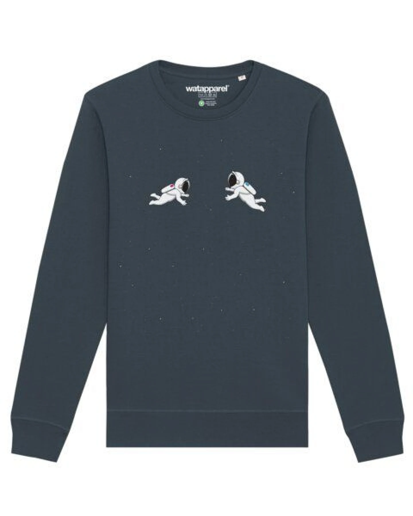 watapparel Sweatshirt Unisex Space love – Ansicht 2