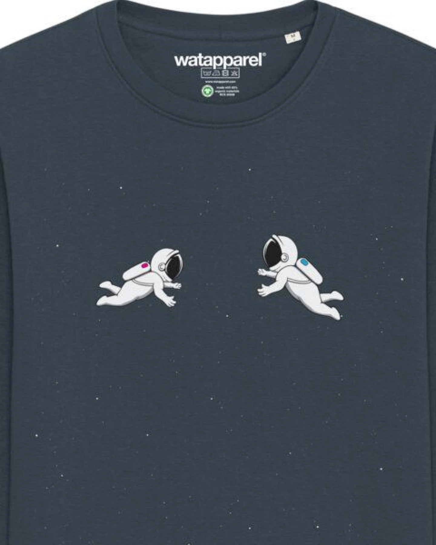 watapparel Sweatshirt Unisex Space love – Ansicht 3