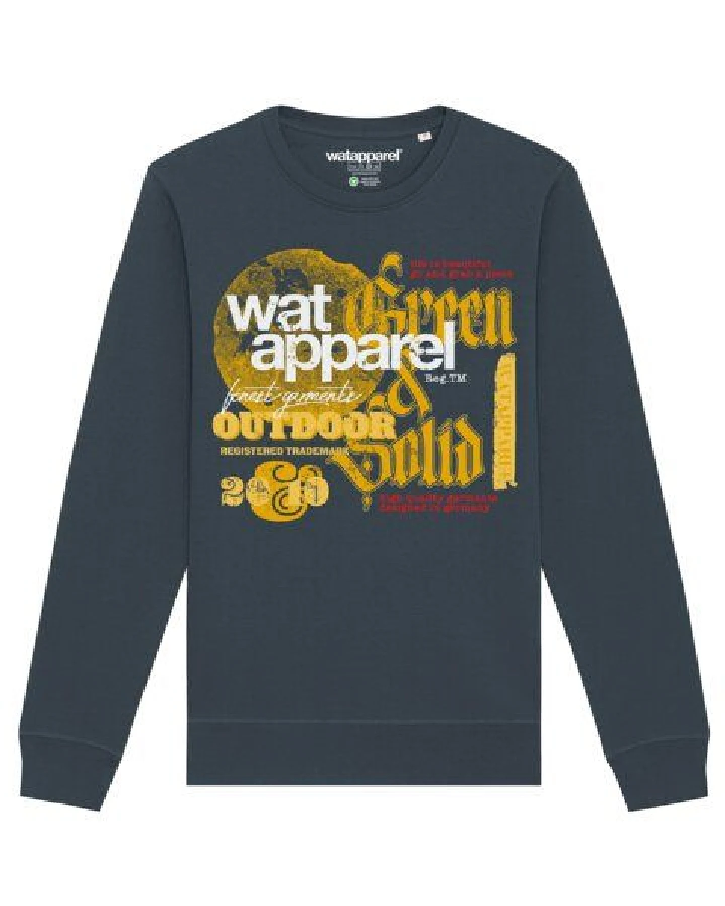 watapparel Sweatshirt Unisex LIMITED EDITION LOGO PRINT 02 – Ansicht 2