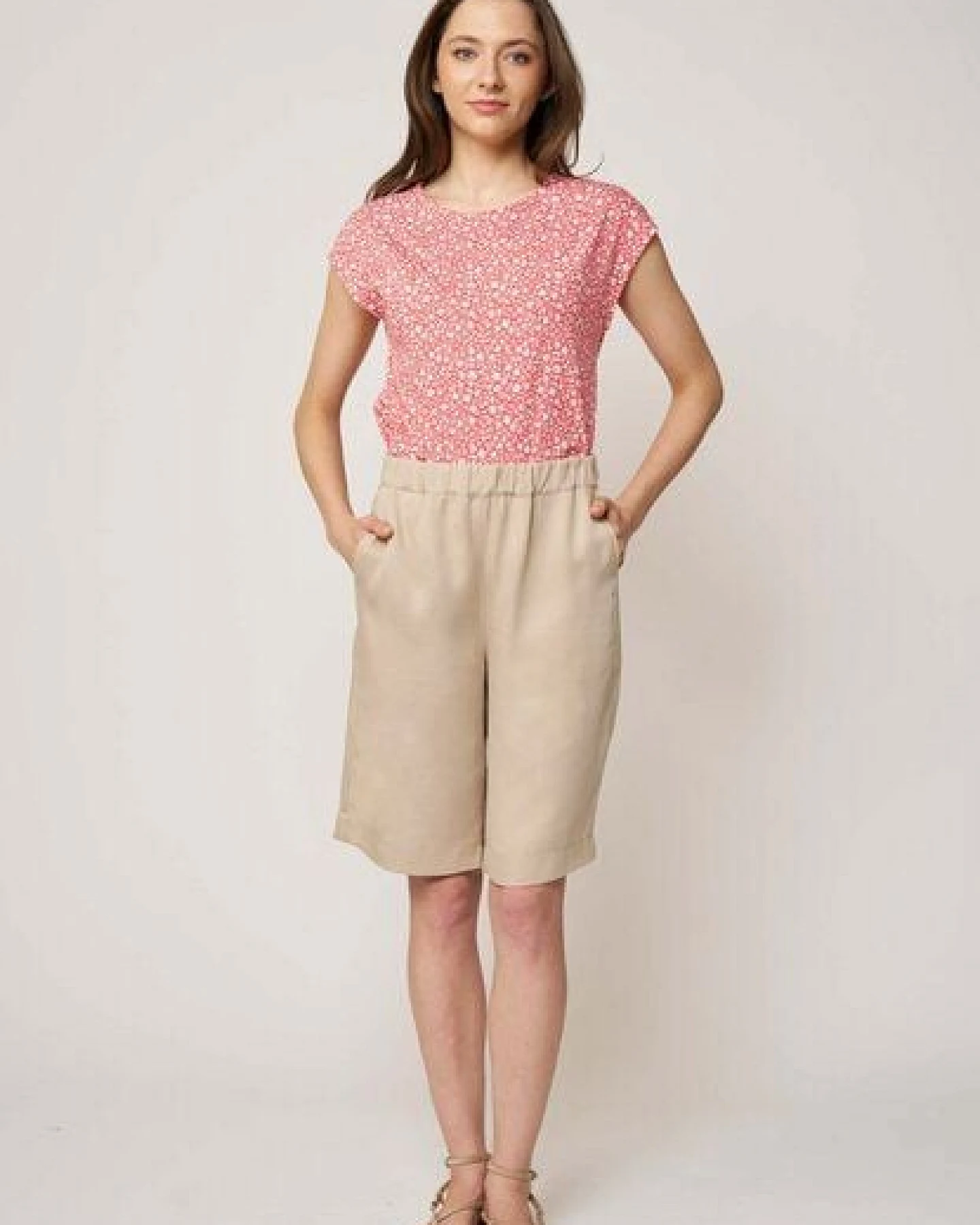 LANA Organic Shorts, Modell Azita aus 100% Tencel (Lyocell) – Ansicht 2