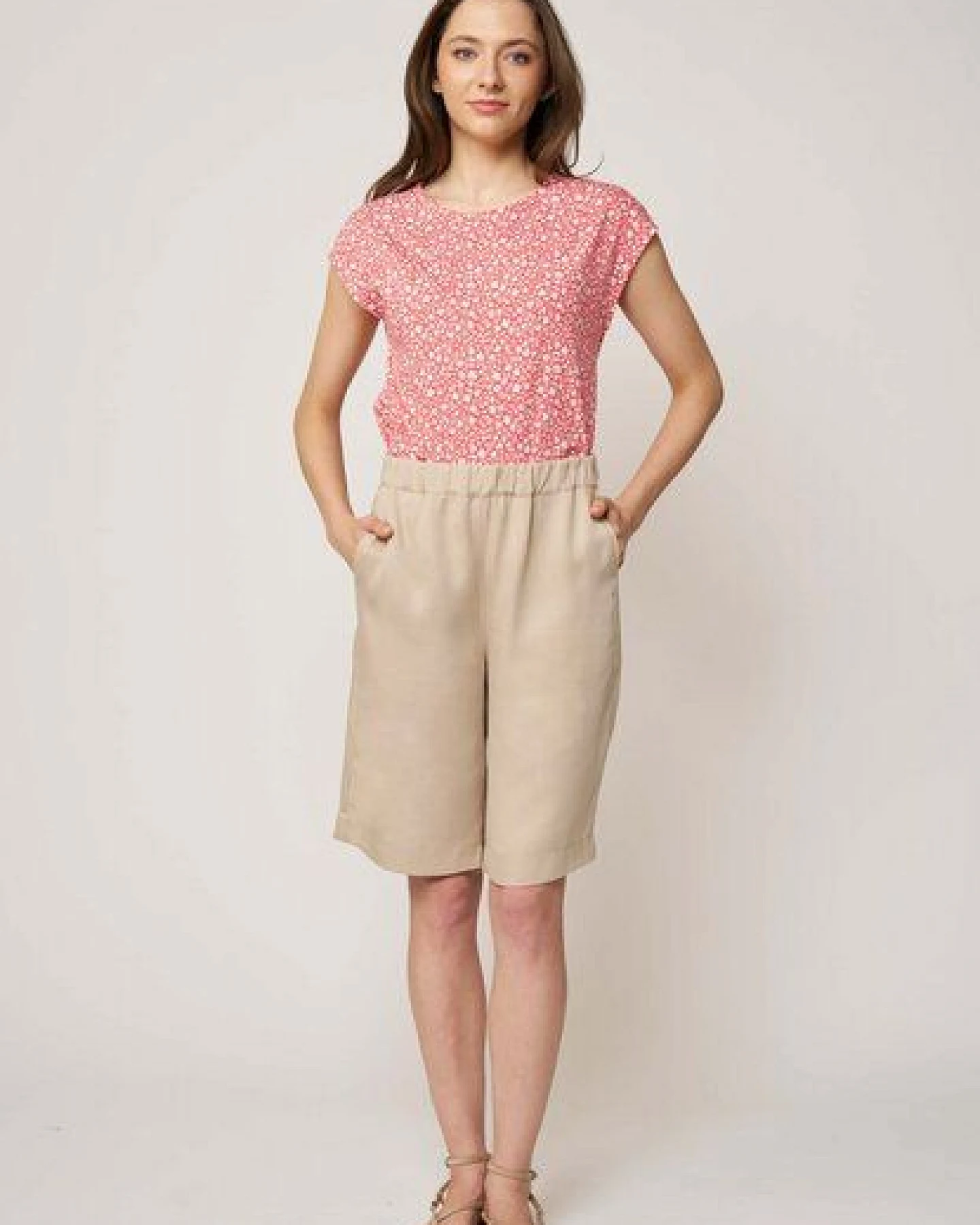 LANA Organic Shorts, Modell Azita aus 100% Tencel (Lyocell) – Ansicht 2