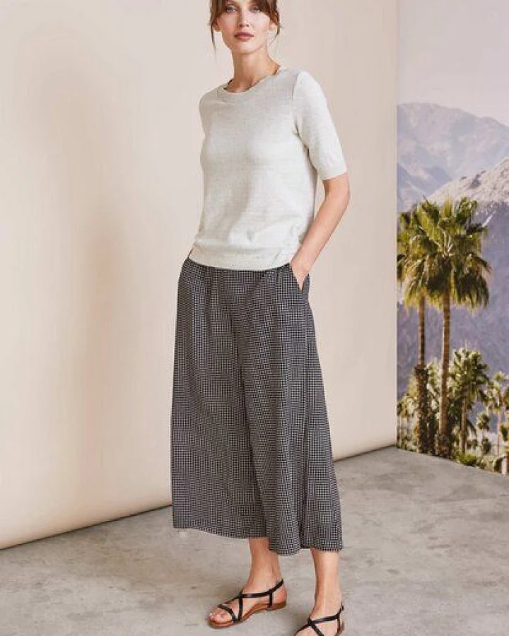 LANA Organic Damenpullover aus Bio Baumwolle, Modell Alisa