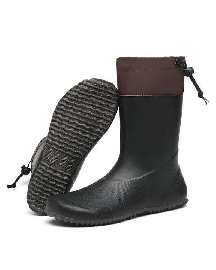 SAGUARO - Gummistiefel Barfußschuhe vegan Festival Sommer Regen Stiefel Naturkautschuk