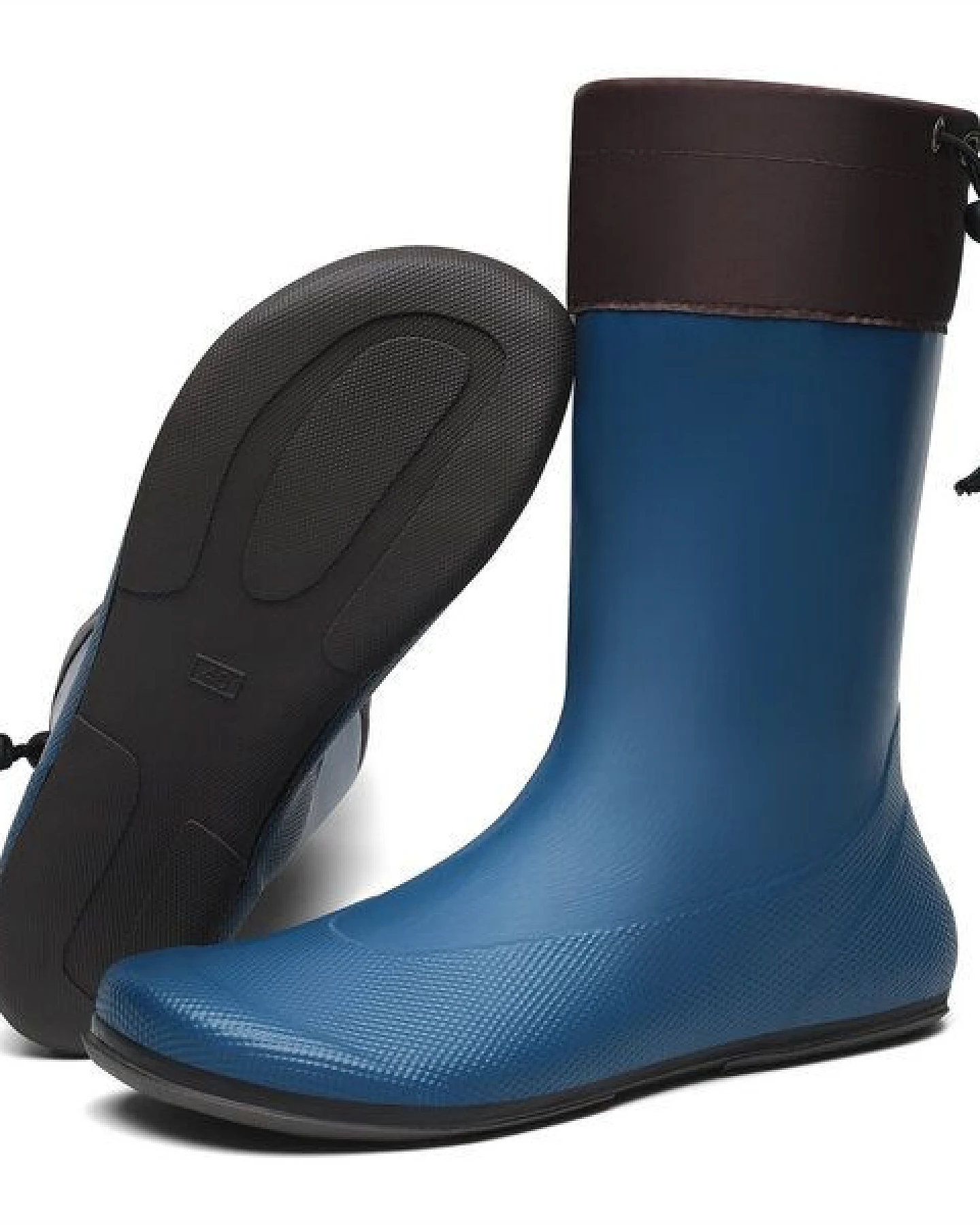 SAGUARO - Gummistiefel Barfußschuhe vegan Festival Sommer Regen Stiefel Naturkautschuk – Ansicht 2