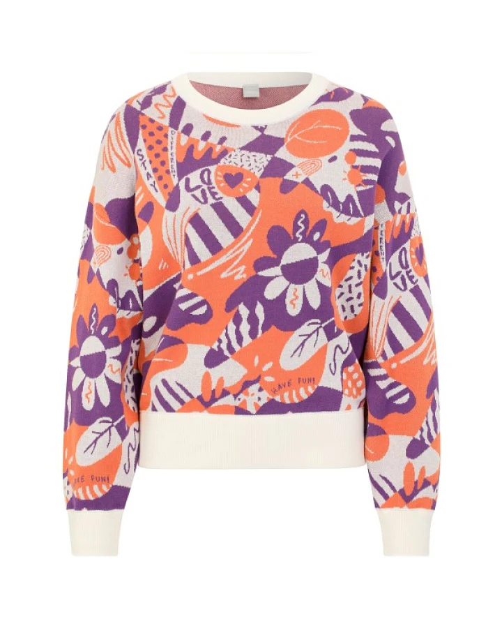 Iriedaily - Women's Tilda Knit - Pullover Gr L rosa