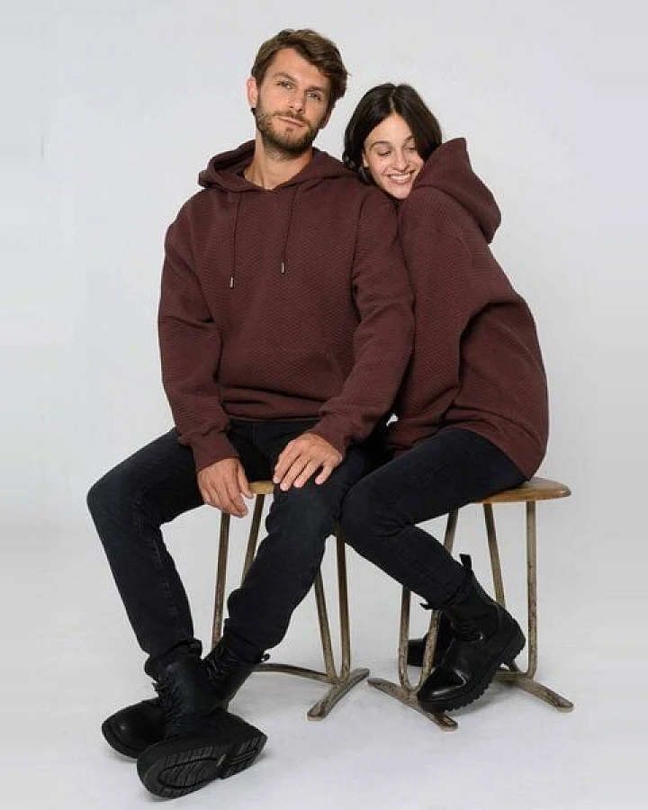 ThokkThokk Unisex Hoodie TT1044 STRUCTURED aus Biobaumwolle