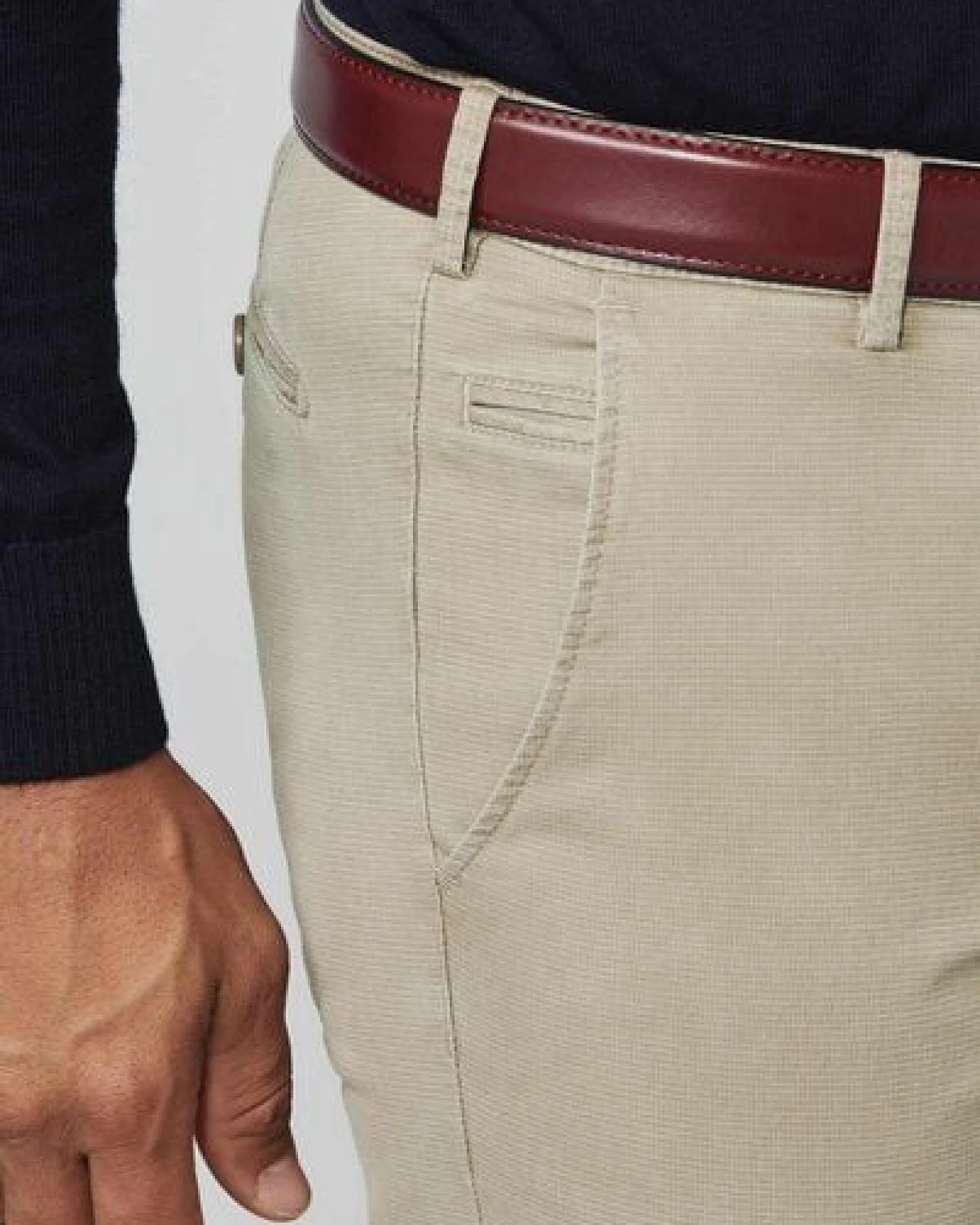 MEYER Micro Structure Chino – Ansicht 4